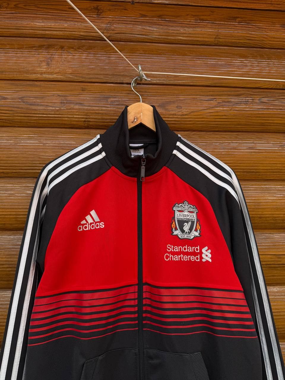 Adidas LIVERPOOL 2011/2012 FOOTBALL TRAINING JACKET ADIDAS SIZE M Size US M / EU 48-50 / 2 - 2 Thumbnail