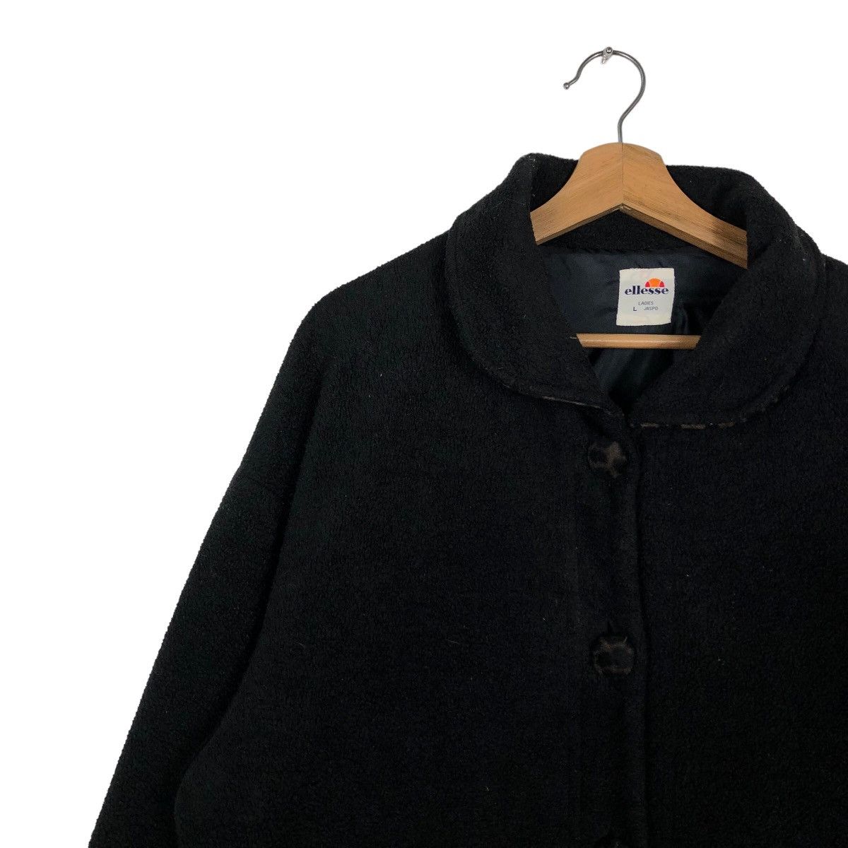 Japanese Brand 🔥90’s Fall Winter Wool Jacket Ellesse Japan Made Size US L / EU 52-54 / 3 - 5 Thumbnail