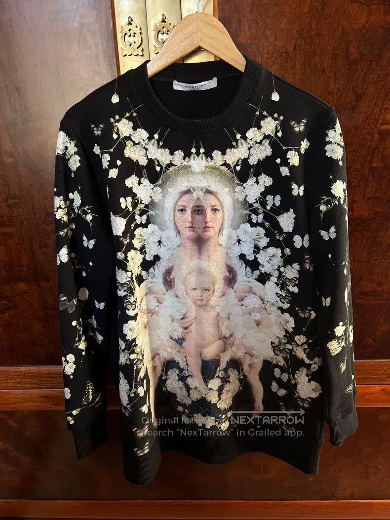 Givenchy Givenchy Starry Virgin hoodie Size US S / EU 44-46 / 1 - 1 Thumbnail