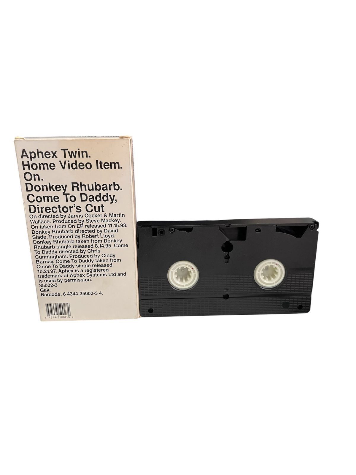 Band Tees Vintage Aphex Twin Home Video Item Size ONE SIZE - 2 Thumbnail