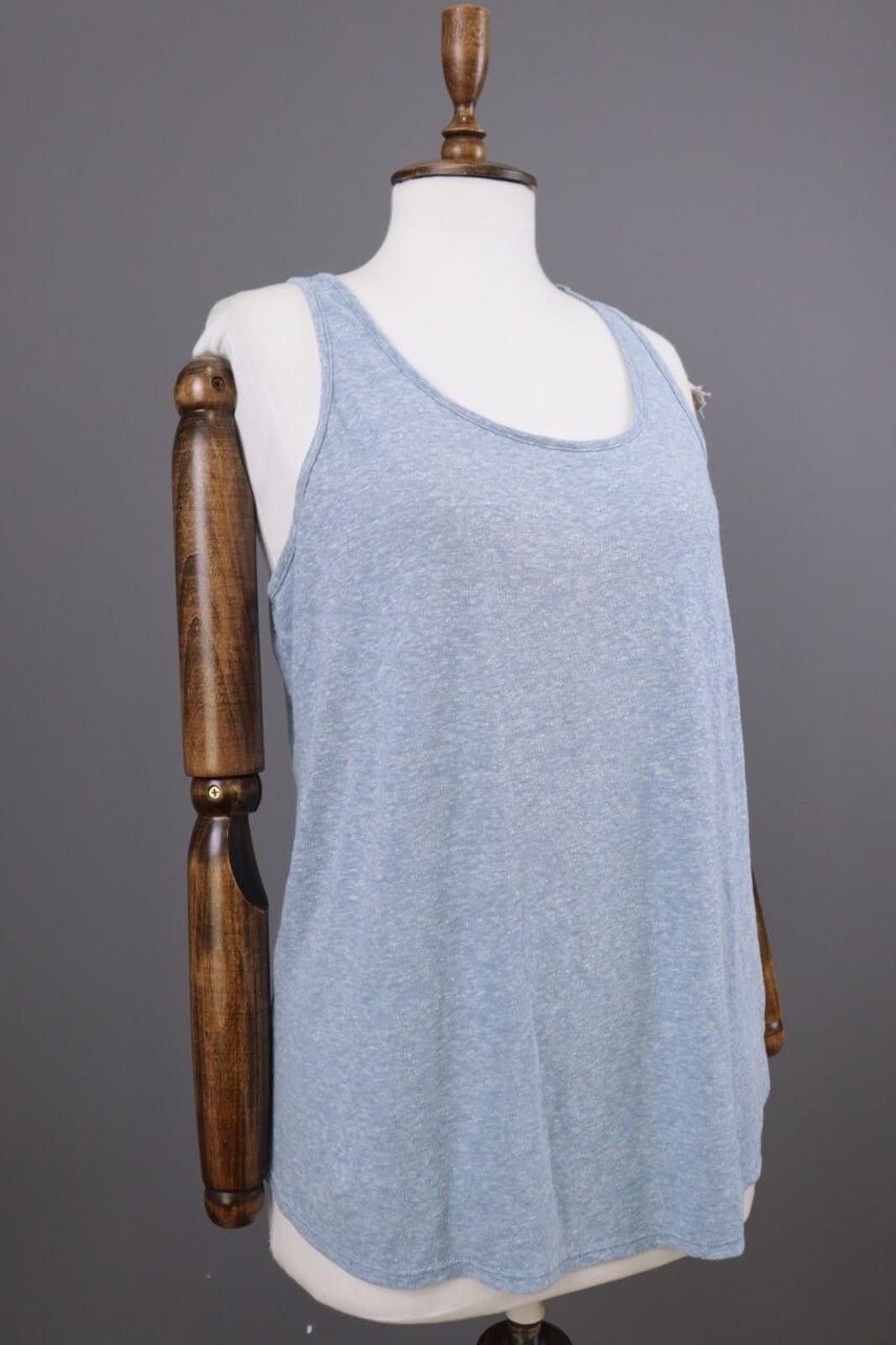 Patagonia Patagonia Blue Linen Sleeveless Summer T-Shirt Size XL Size XL / US 12-14 / IT 48-50 - 3 Thumbnail