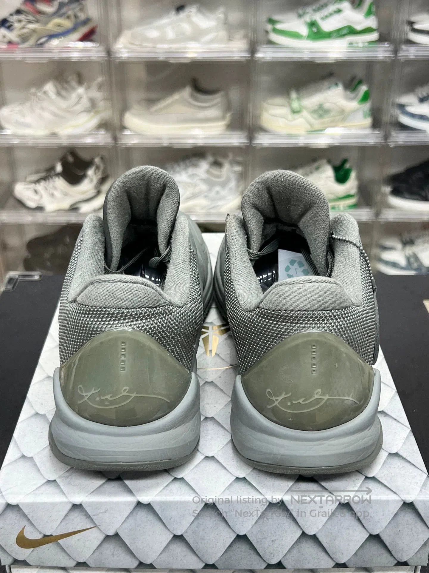 Nike nike zk5 ftb gray athletic shoes. Size US 9.5 / EU 42-43 - 7 Thumbnail