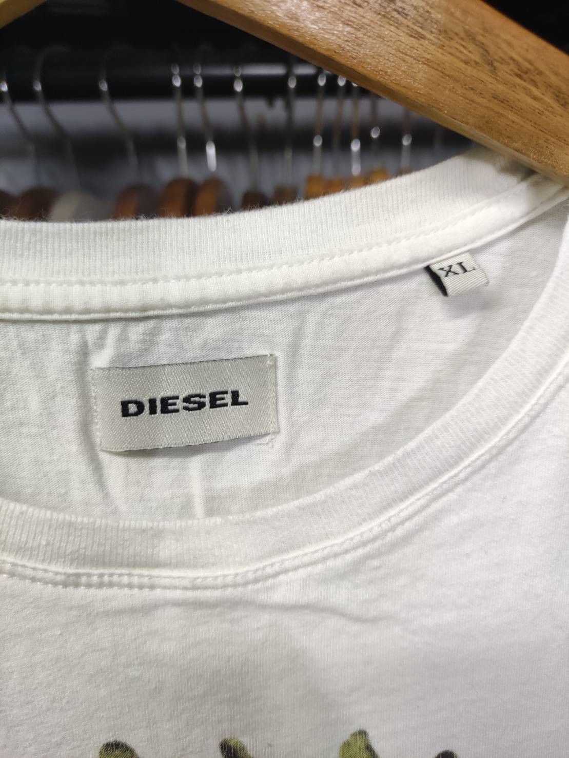 Diesel Diesel " Only the Brave " Punk Skull Head Y2K T-Shirt Size US XL / EU 56 / 4 - 5 Thumbnail