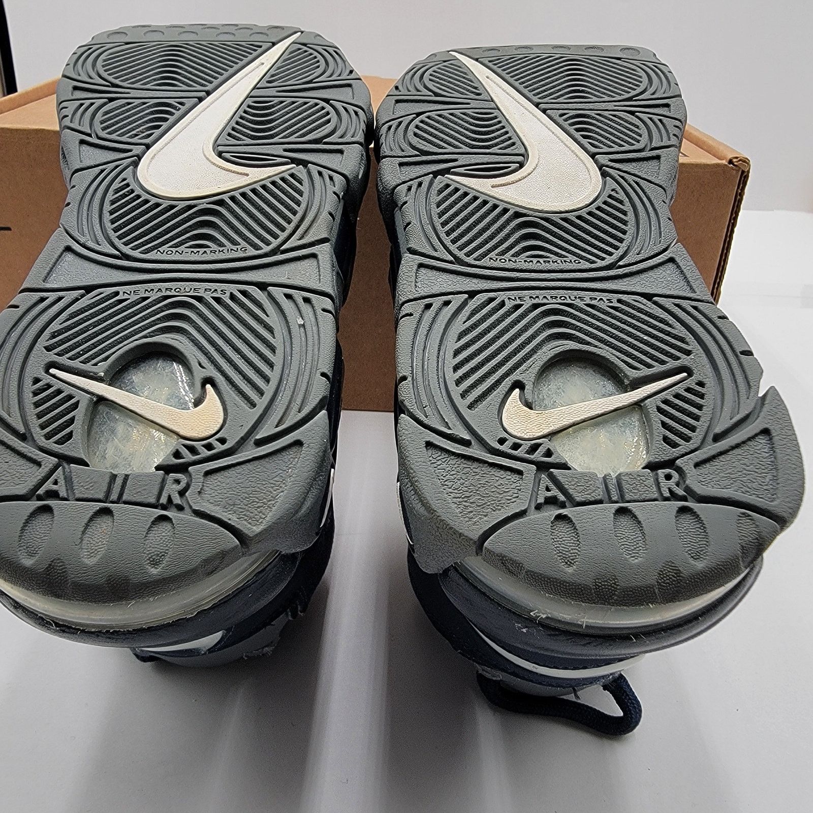 Nike Air More Uptempo GS 'Georgetown Hoyas' Sz (180)