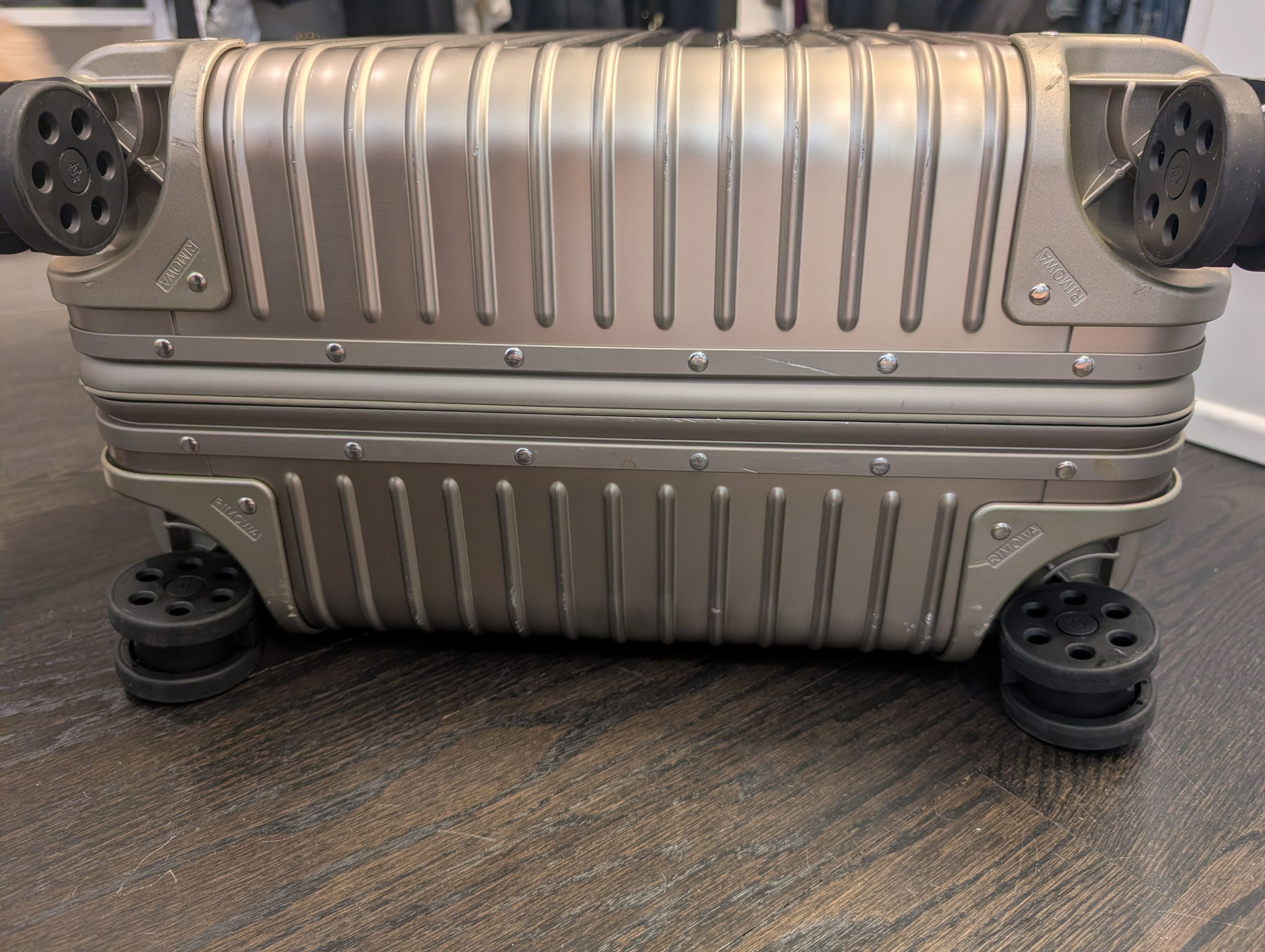 Rimowa Rimowa Original Check-In L (Titanium) Size ONE SIZE - 16 Thumbnail