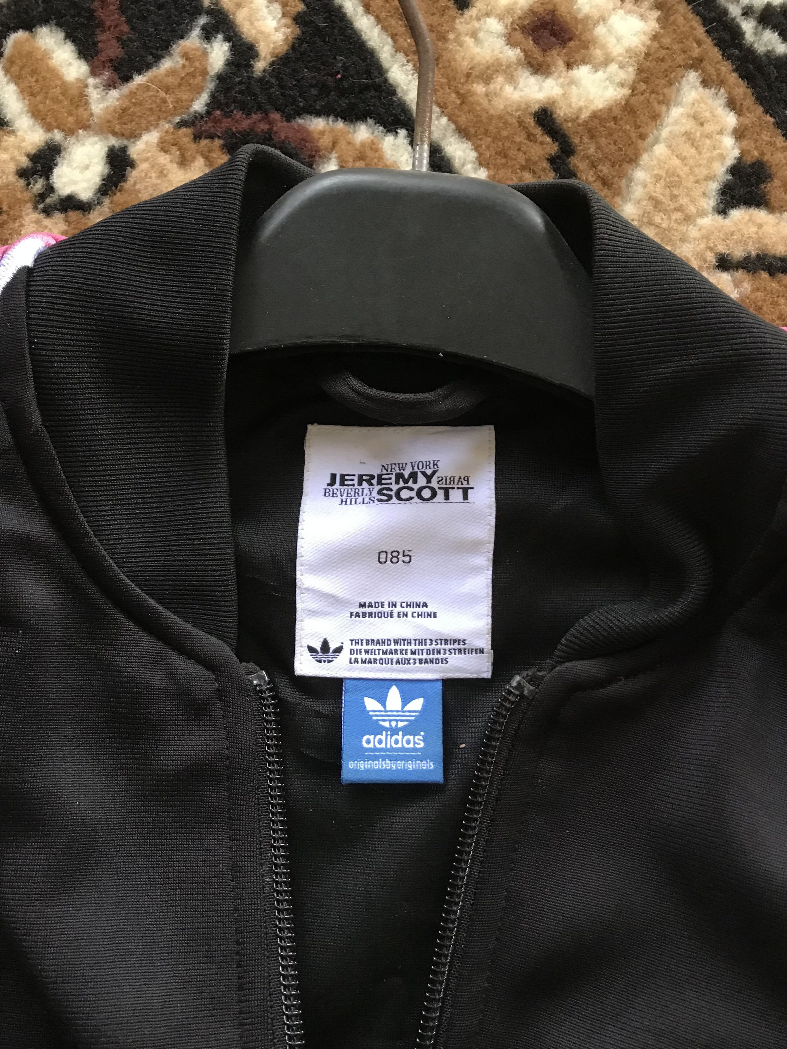 Adidas Rare Item Adidas Jacket x Jeremy Scott Pink Flame Size XS / US 0-2 / IT 36-38 - 6 Thumbnail