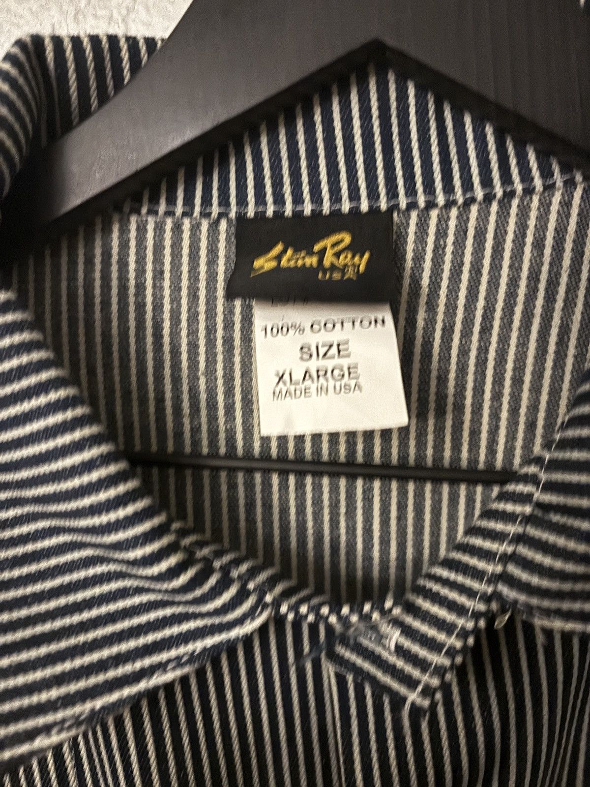Stan Ray Pinstripe Chore Jacket Size US XL / EU 56 / 4 - 2 Thumbnail