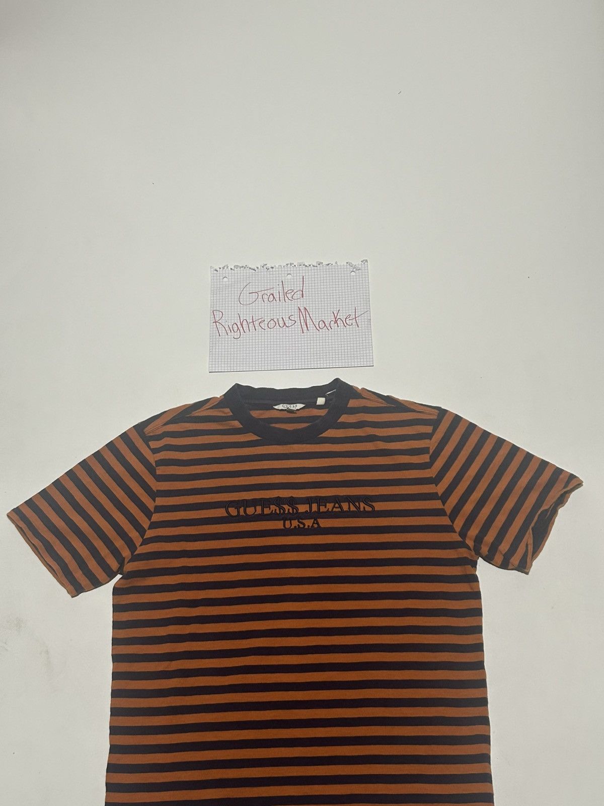 Guess A$AP Rocky x Guess Jeans Tee Size US M / EU 48-50 / 2 - 2 Thumbnail