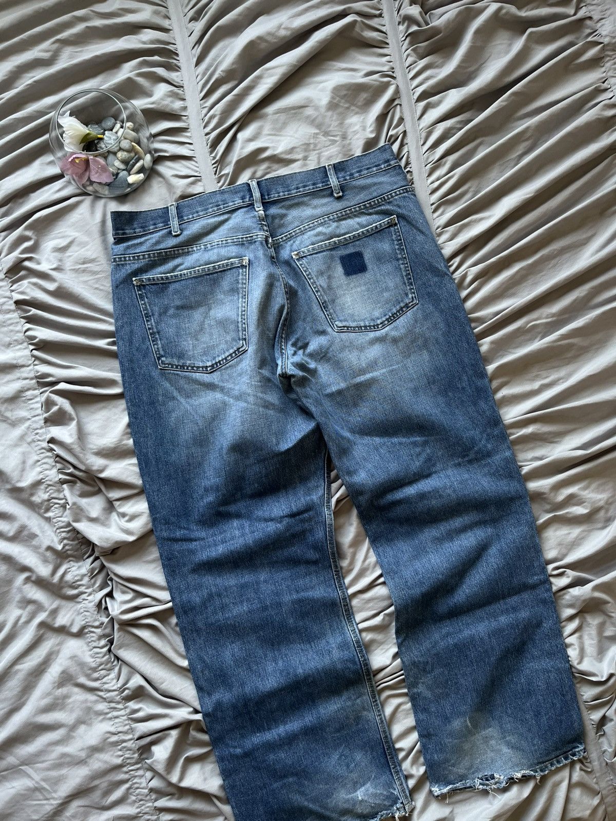 Carhartt Vintage Carhartt Single Knee Jeans Baggy Washed Distressed Size US 36 / EU 52 - 2 Thumbnail