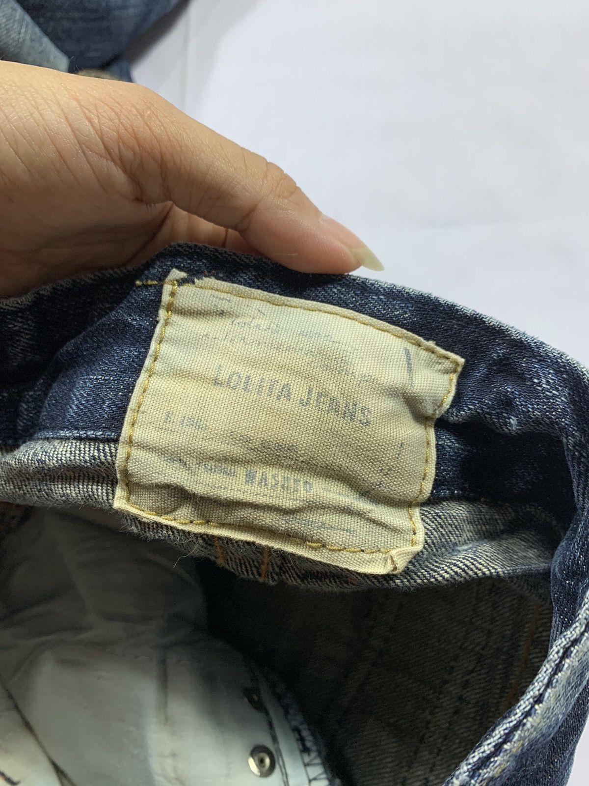 Other Sick Lolita Jeans Distressed Flared Denim pants Size US 27 - 7 Thumbnail
