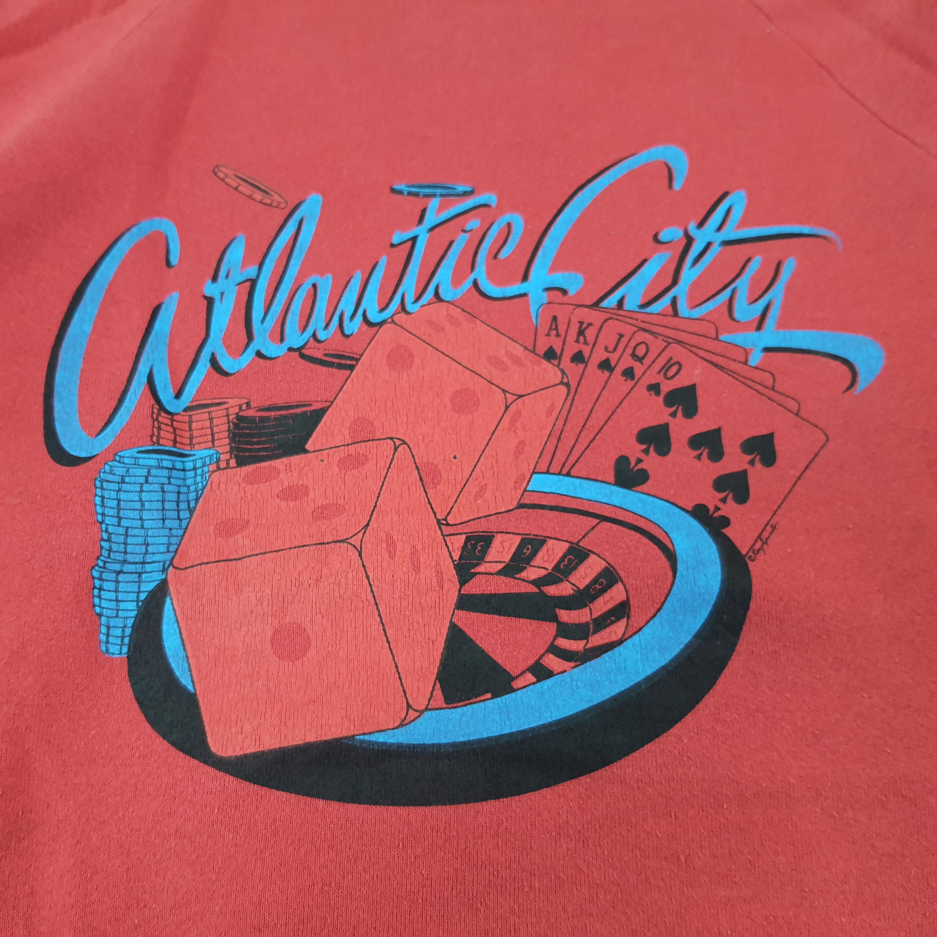 Vintage Vintage Atlantic City MLB Sweatshirt C253N3 Size US S / EU 44-46 / 1 - 2 Thumbnail
