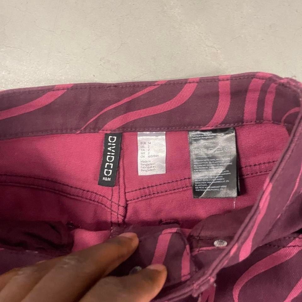 Vintage Baggy Y2K zebra print Jeans 24x32 Size US 26 / EU 42 - 4 Thumbnail