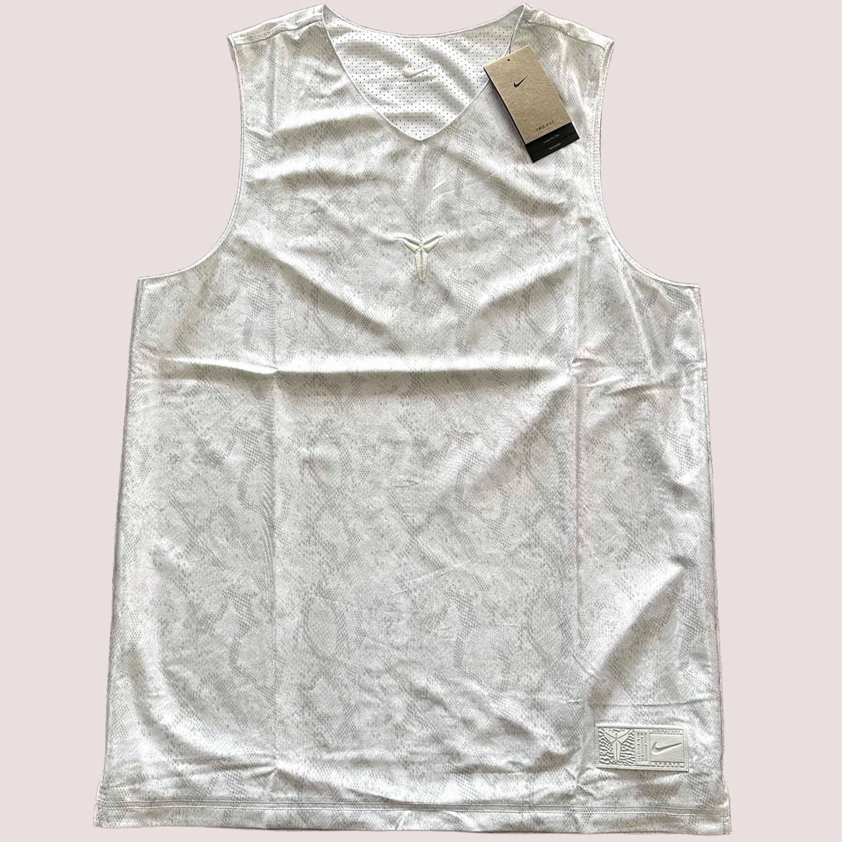 Nike Nike Reversible Jersey Nike Dri-Fit Jersey Tank LT White 90s Basketball Style Mens Size US L / EU 52-54 / 3 - 1 Thumbnail