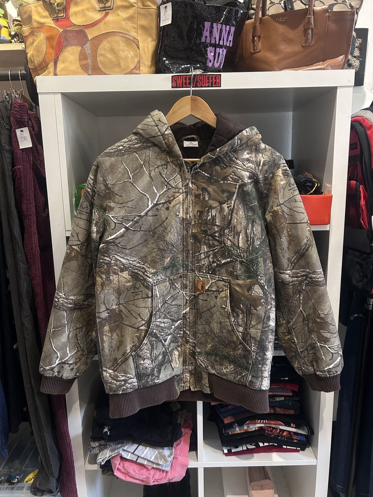 Carhartt vintage Carhartt Real Tree Active Jacket camouflage print Size US M / EU 48-50 / 2 - 1 Thumbnail