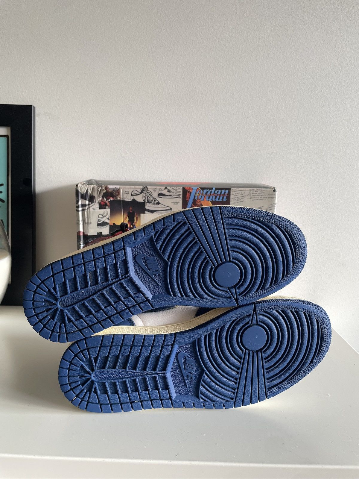 Jordan Brand × Union LA Union x Jordan 1 High OG Storm Blue US9.5 Size US 9.5 / EU 42-43 - 11 Thumbnail