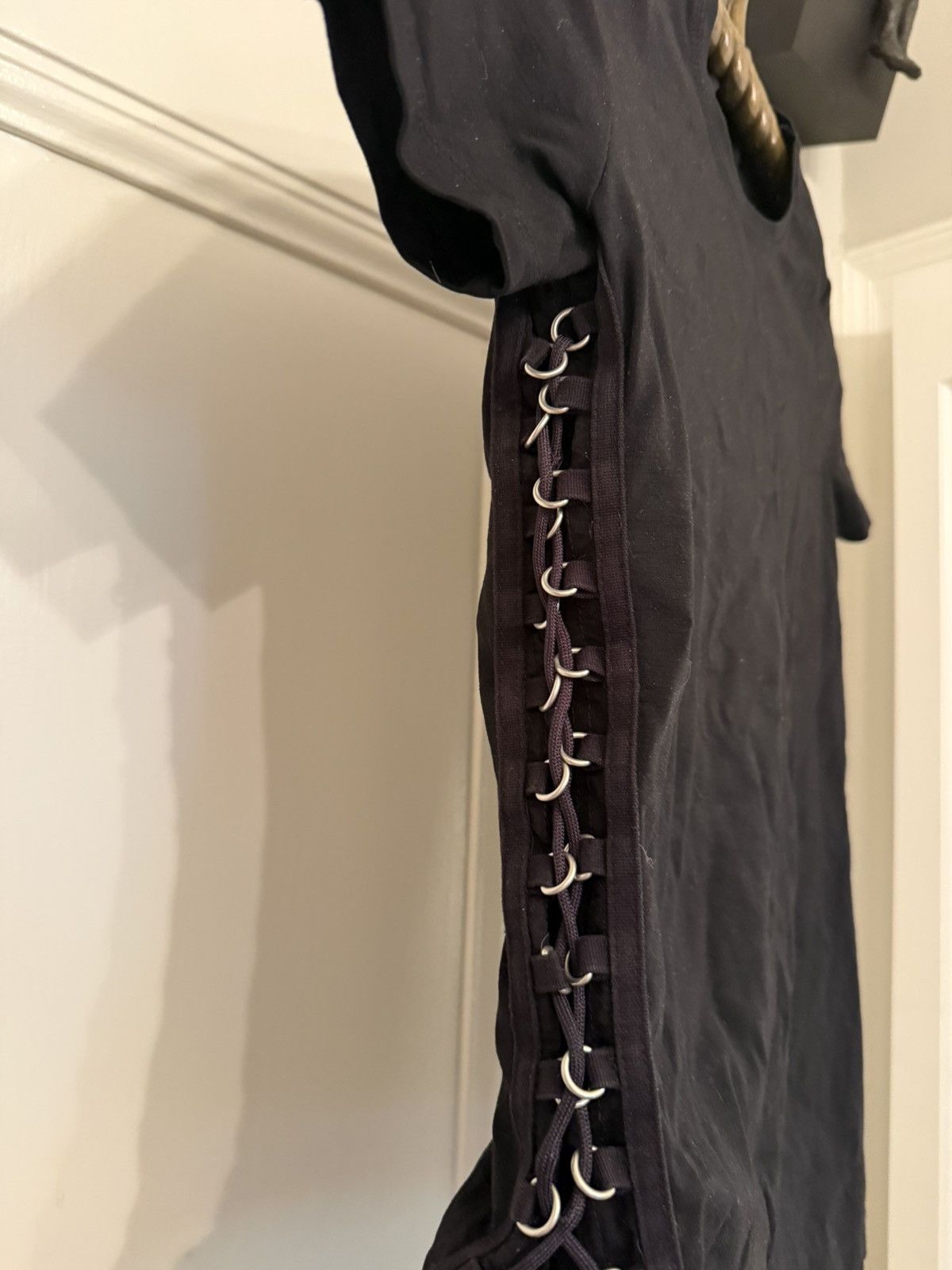 Diesel Black Gold Diesel black T-shirt with metal detail Size M / US 6-8 / IT 42-44 - 3 Thumbnail