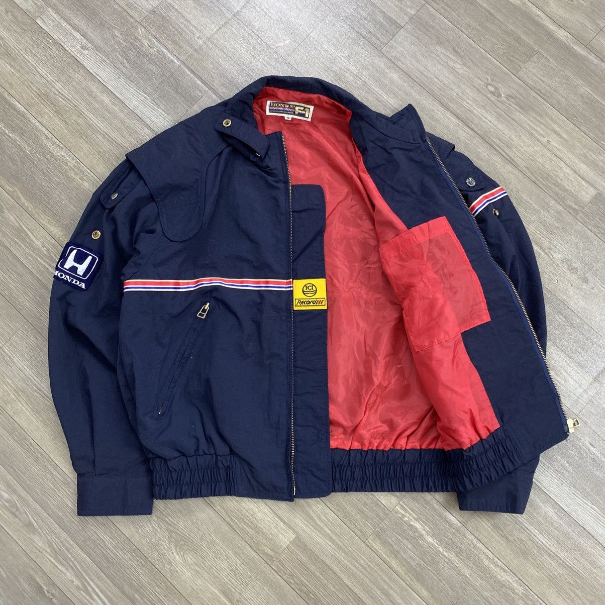 Honda Vintage Honda F1 World Grand Prix Racing Team Jacket Yamaha Size US M / EU 48-50 / 2 - 8 Thumbnail
