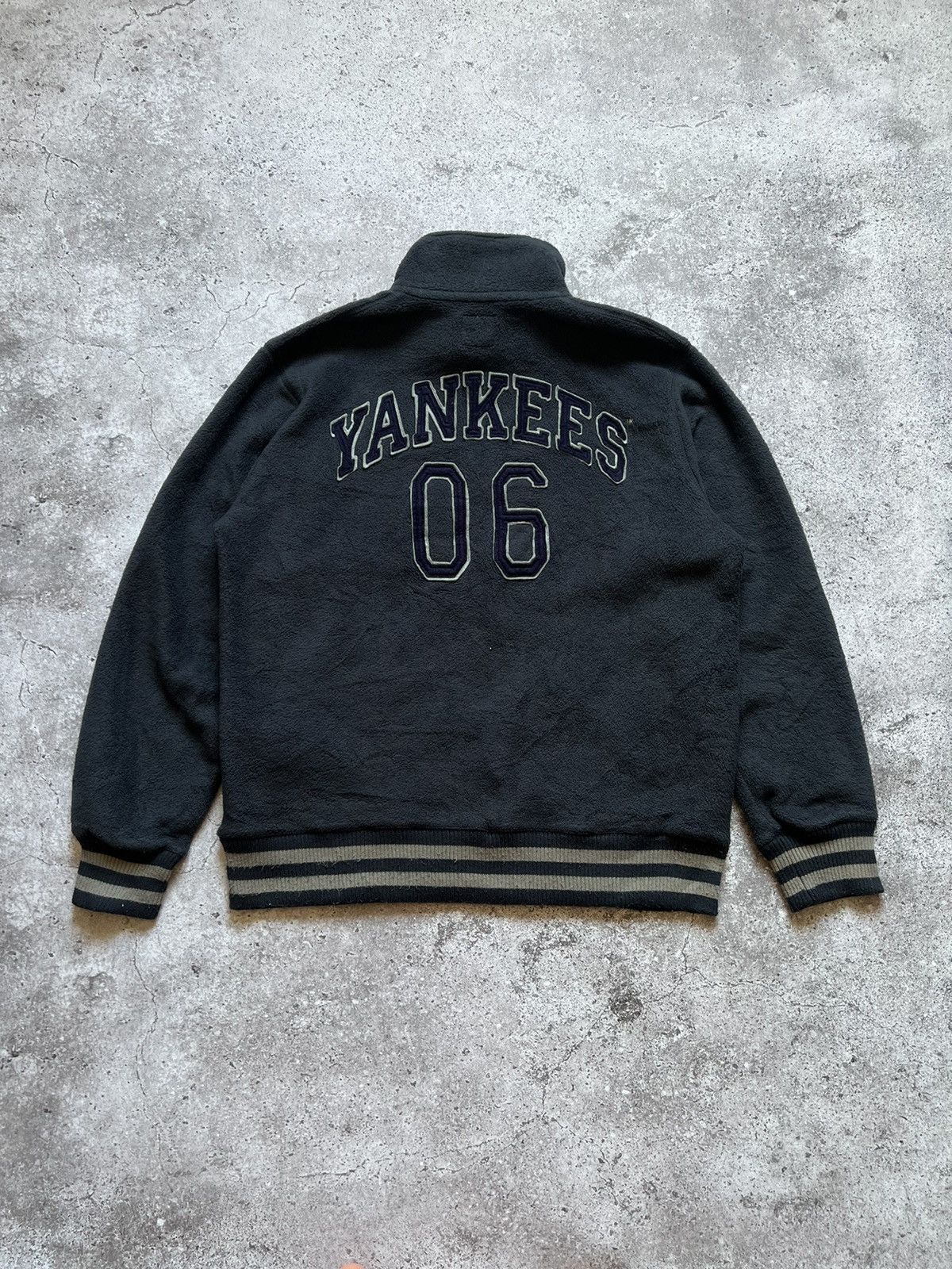 MLB Vintage MLB New York Yankees Fleece Sweater Half Zip Size US L / EU 52-54 / 3 - 11 Thumbnail