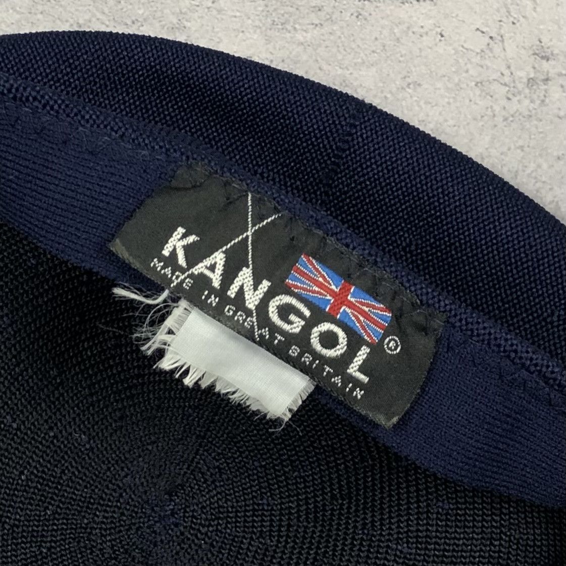Kangol Vintage 90s Kangol Tropic Ventair Navy Newsboy Flat Cap Size ONE SIZE - 7 Thumbnail