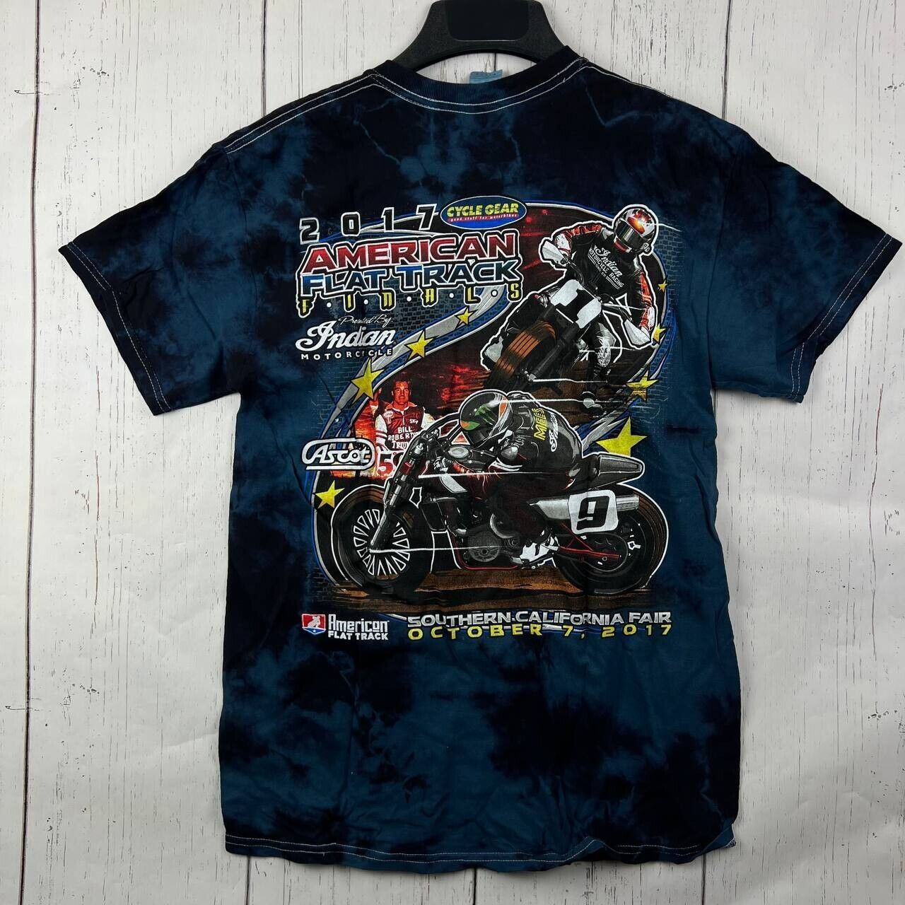 Gildan Vintage American Flat Track Finals 2017 M Gildan T-Shirt Size US M / EU 48-50 / 2 - 1 Thumbnail