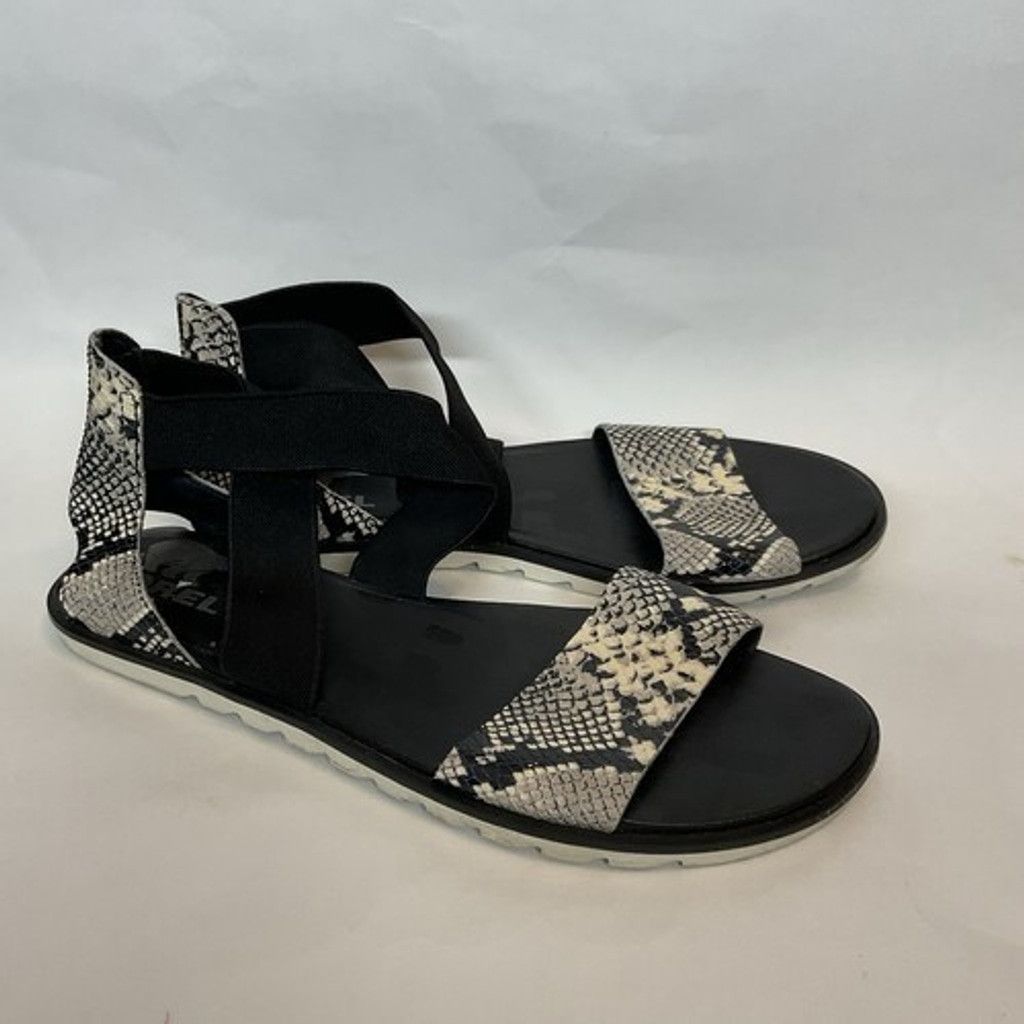 SOREL Sorel Ella Il SnakePrint Strappy Gladiator Sandals Women 7.5 Size US 7.5 / IT 37.5 - 8 Thumbnail