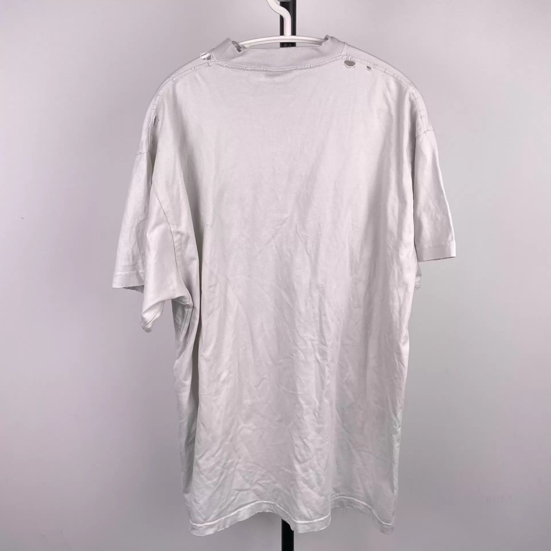 Balenciaga Balenciaga T-shirt L Light Gray Size US L / EU 52-54 / 3 - 2 Thumbnail