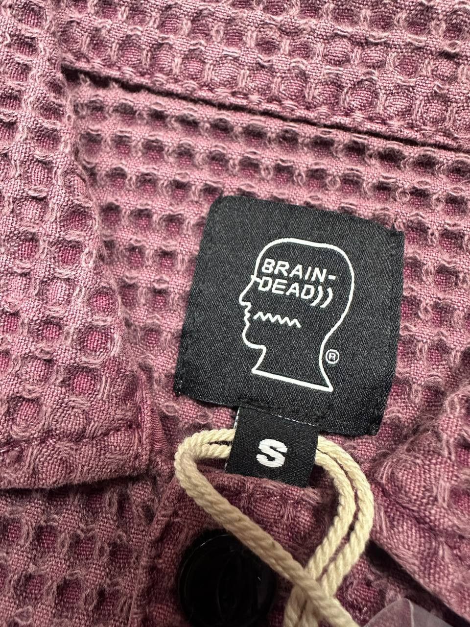 Brain Dead Brain Dead Waffle Overshirt New Rare S Size US S / EU 44-46 / 1 - 6 Thumbnail
