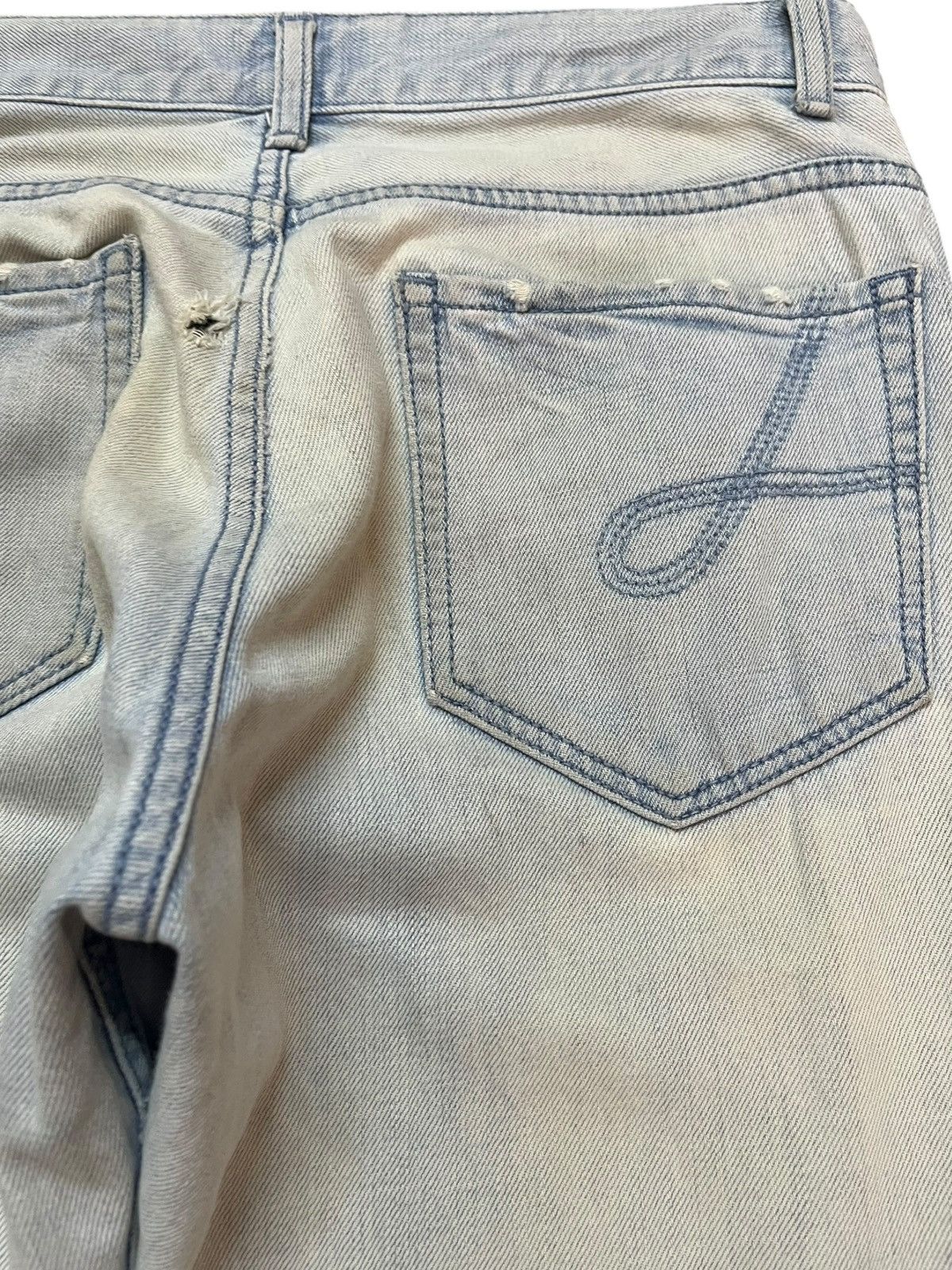 JOSEPH HOMME Vintage Joseph Homme Selvedge Faded Distressed Denim Size US 30 / EU 46 - 8 Thumbnail