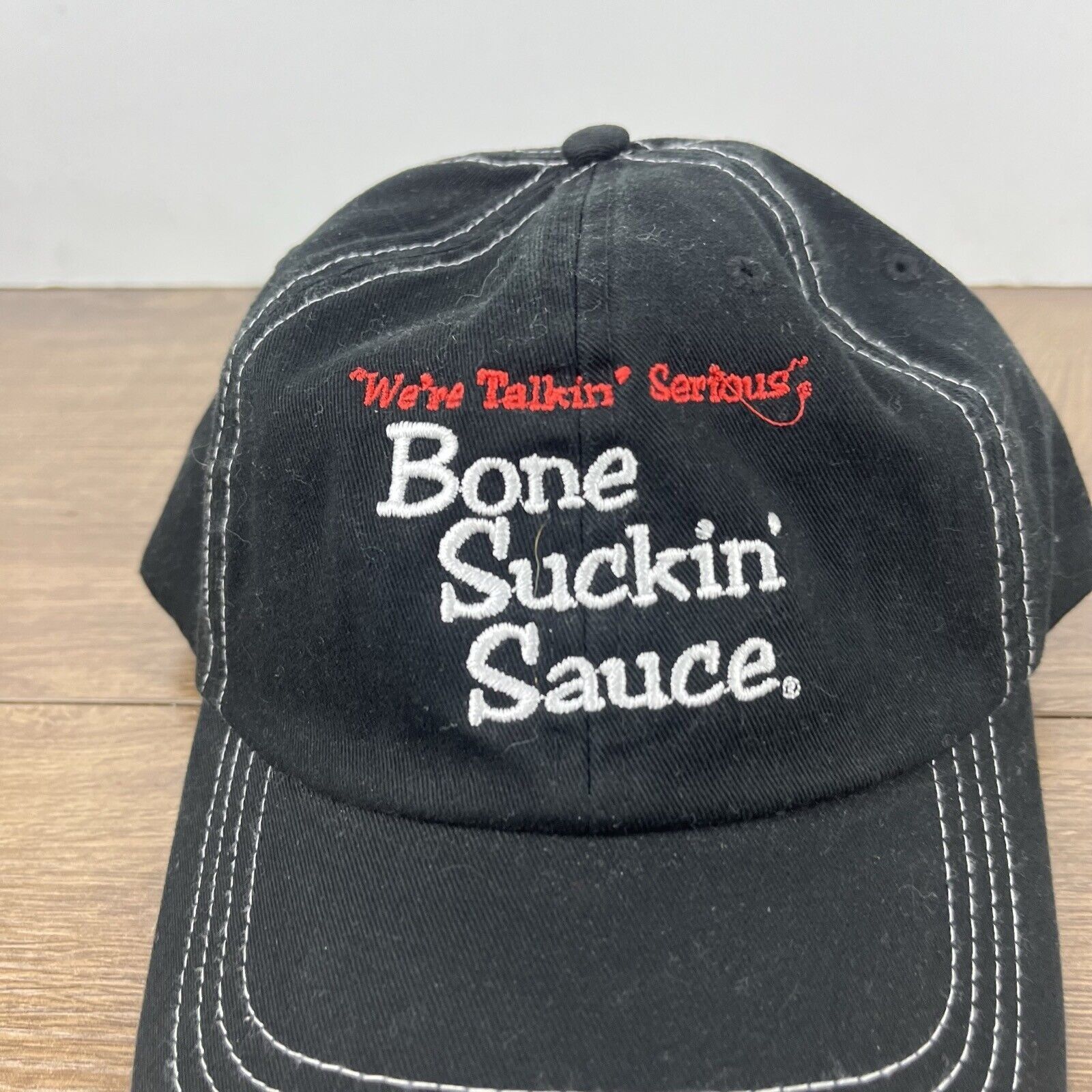 Other Bone Suckin' Sauce Hat Adjustable Hat Black Hat Adjustable B Size ONE SIZE - 8 Thumbnail