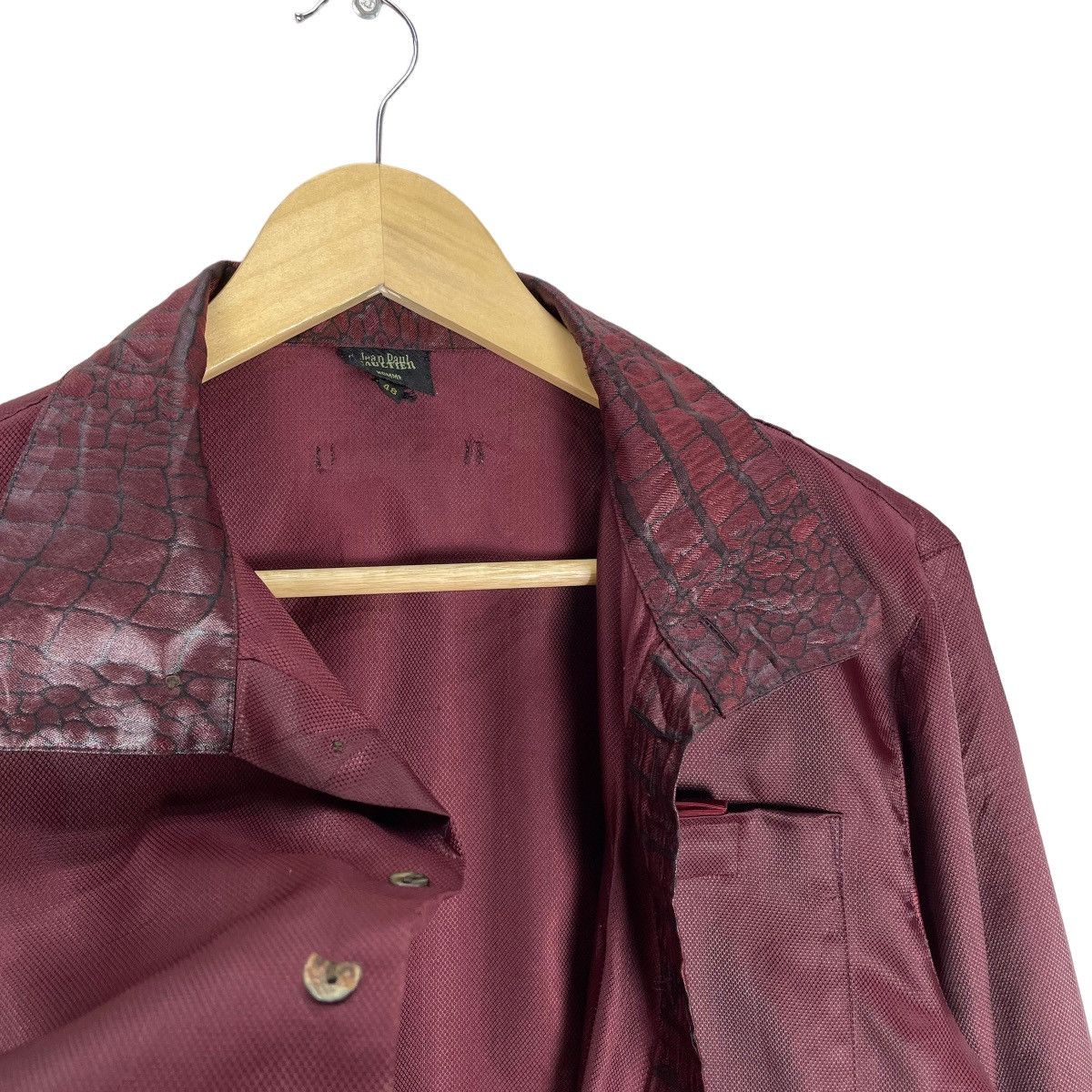 Jean Paul Gaultier ❄️ICONIC JPG HOMME LONG SLEEVE BUTTON SHIRTS Size US M / EU 48-50 / 2 - 7 Thumbnail