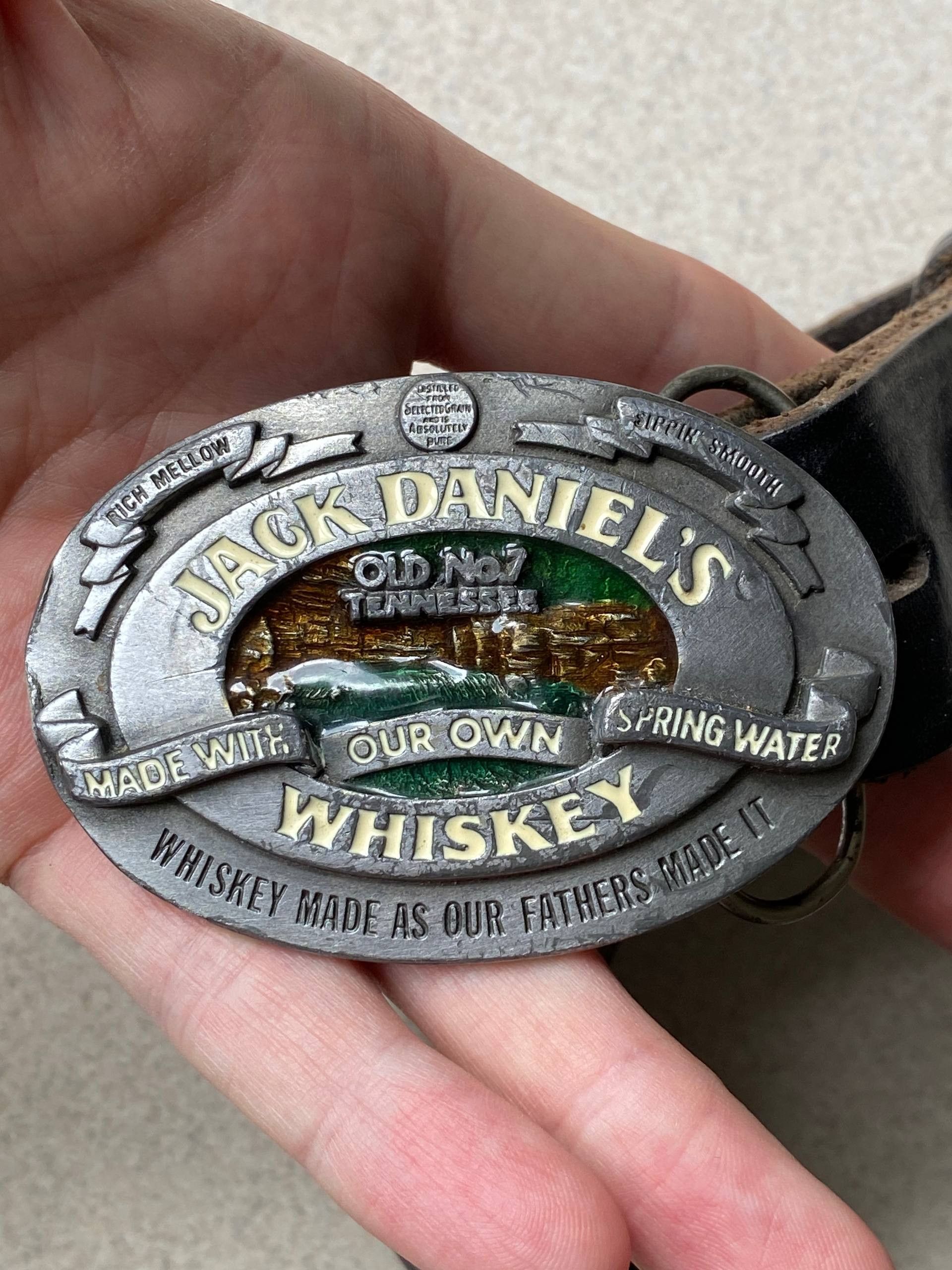 Other Vintage belt Jack Daniel's 1989 - Klamra Bergamot USA Size ONE SIZE - 3 Thumbnail