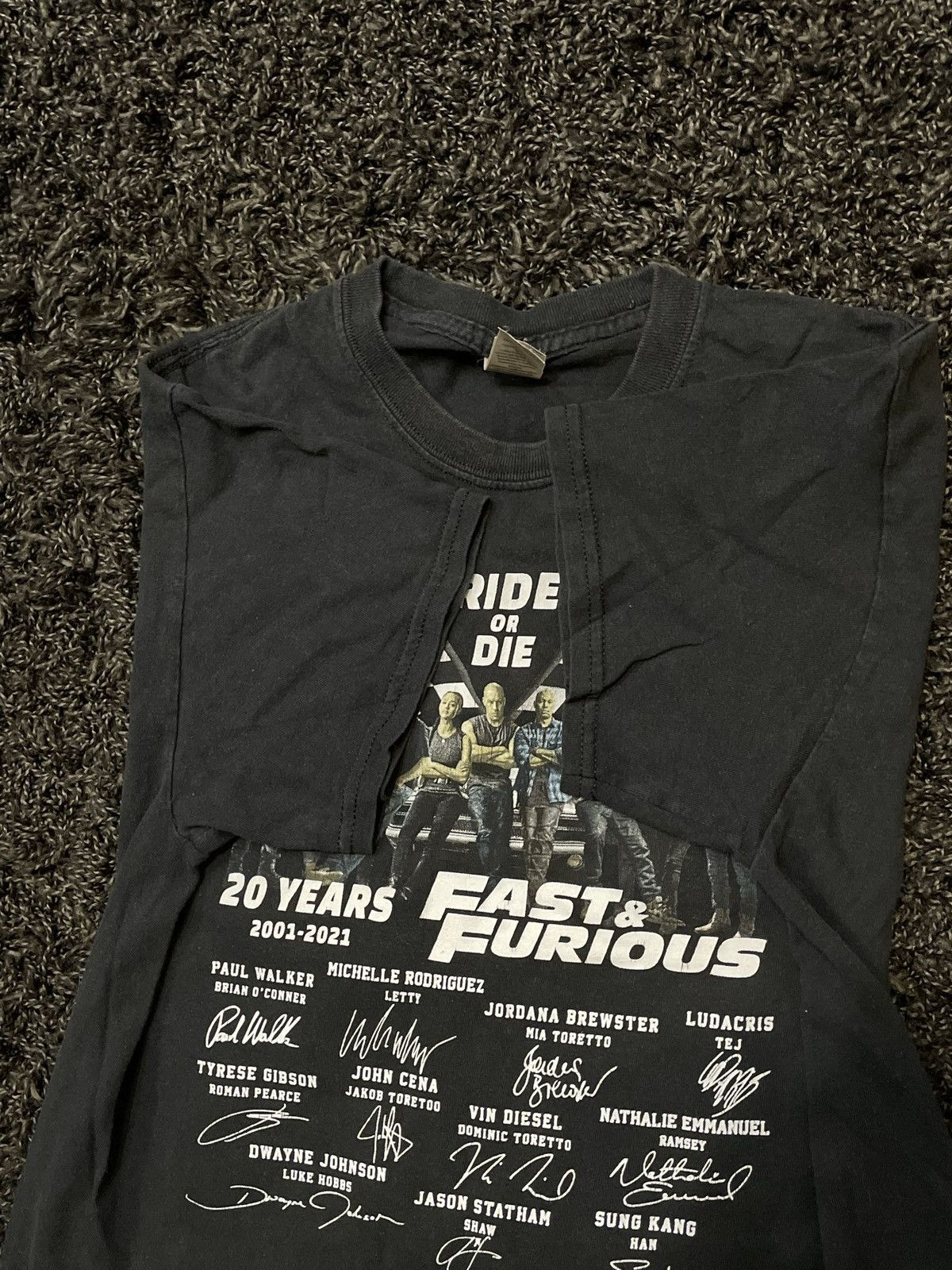 Vintage Vintage Fast Furious Movie Promo tee Y2K Ride or Die Tokyo Size US L / EU 52-54 / 3 - 4 Thumbnail