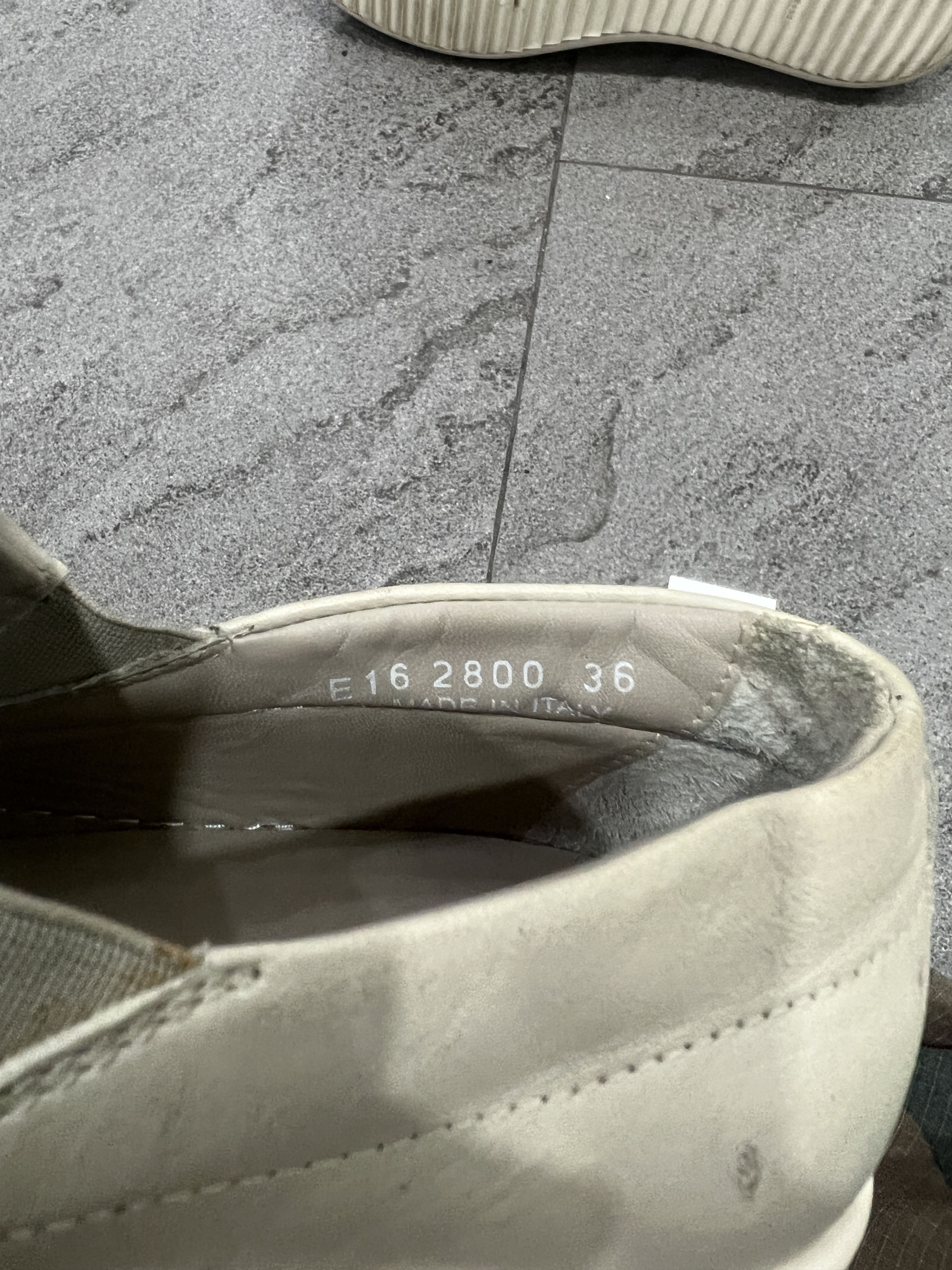 Rick Owens Rick Owens Cap Toe Slip On Sneakers Gradients Milk EU36 Size US 6 / IT 36 - 6 Thumbnail