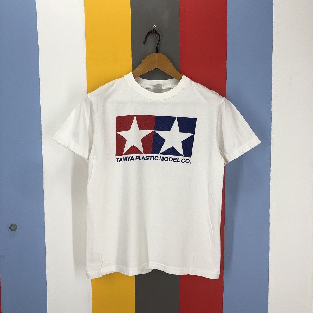 Japanese Brand Vintage TAMIYA Crew Neck T Shirt #1511/AZ Size US M / EU 48-50 / 2 - 1 Thumbnail