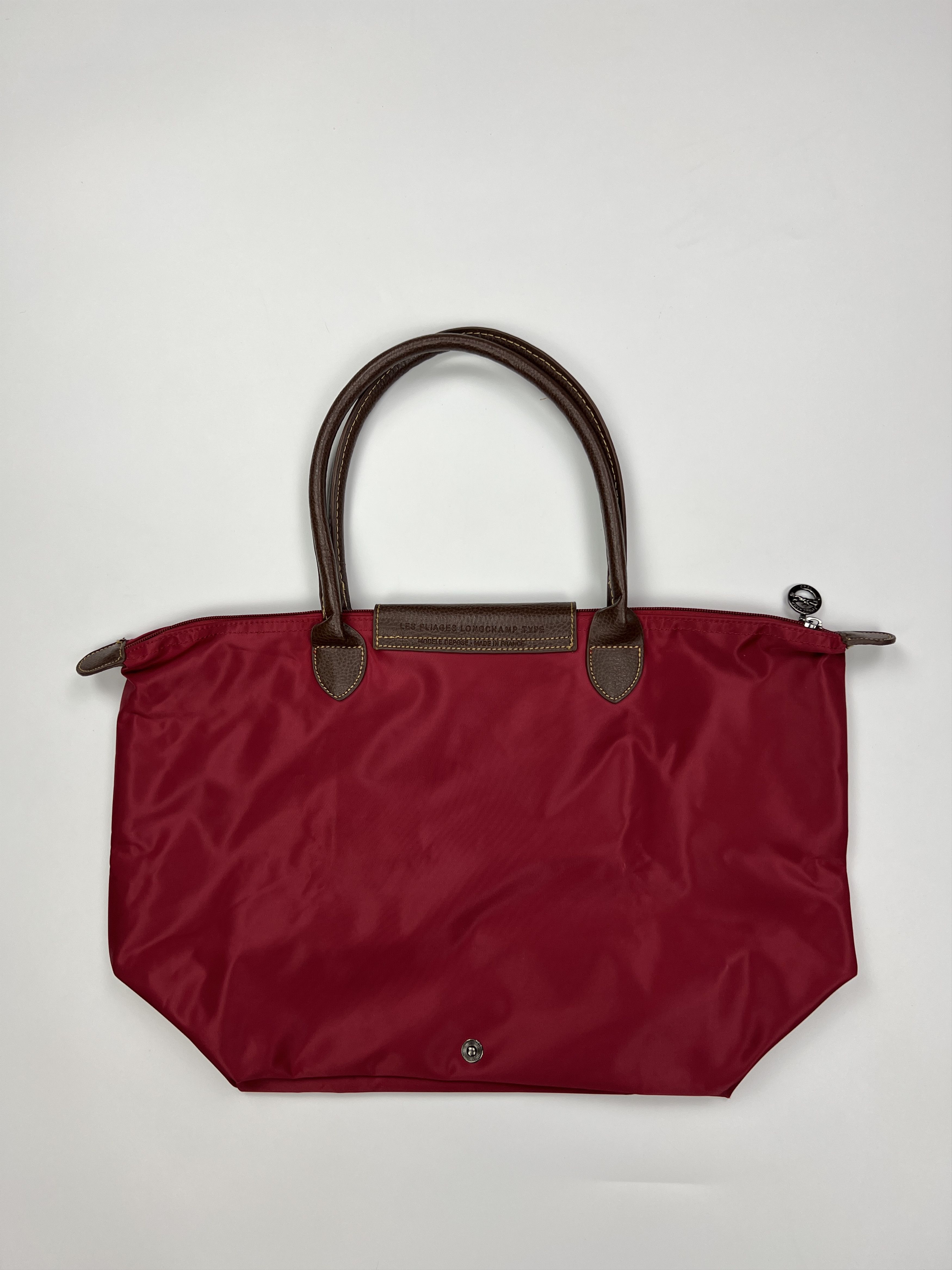 Vintage Longchamp Style Pliage Top Handle Nylon Bag Size ONE SIZE - 3 Thumbnail