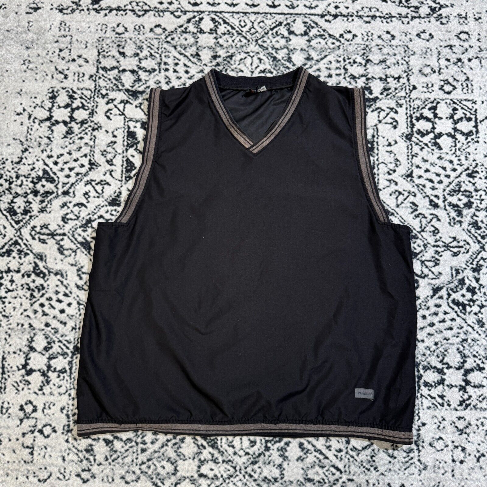 Vintage Vintage Rukka Unisex Brown Polyester Tank Top Size XXL Size US XXL / EU 58 / 5 - 1 Thumbnail