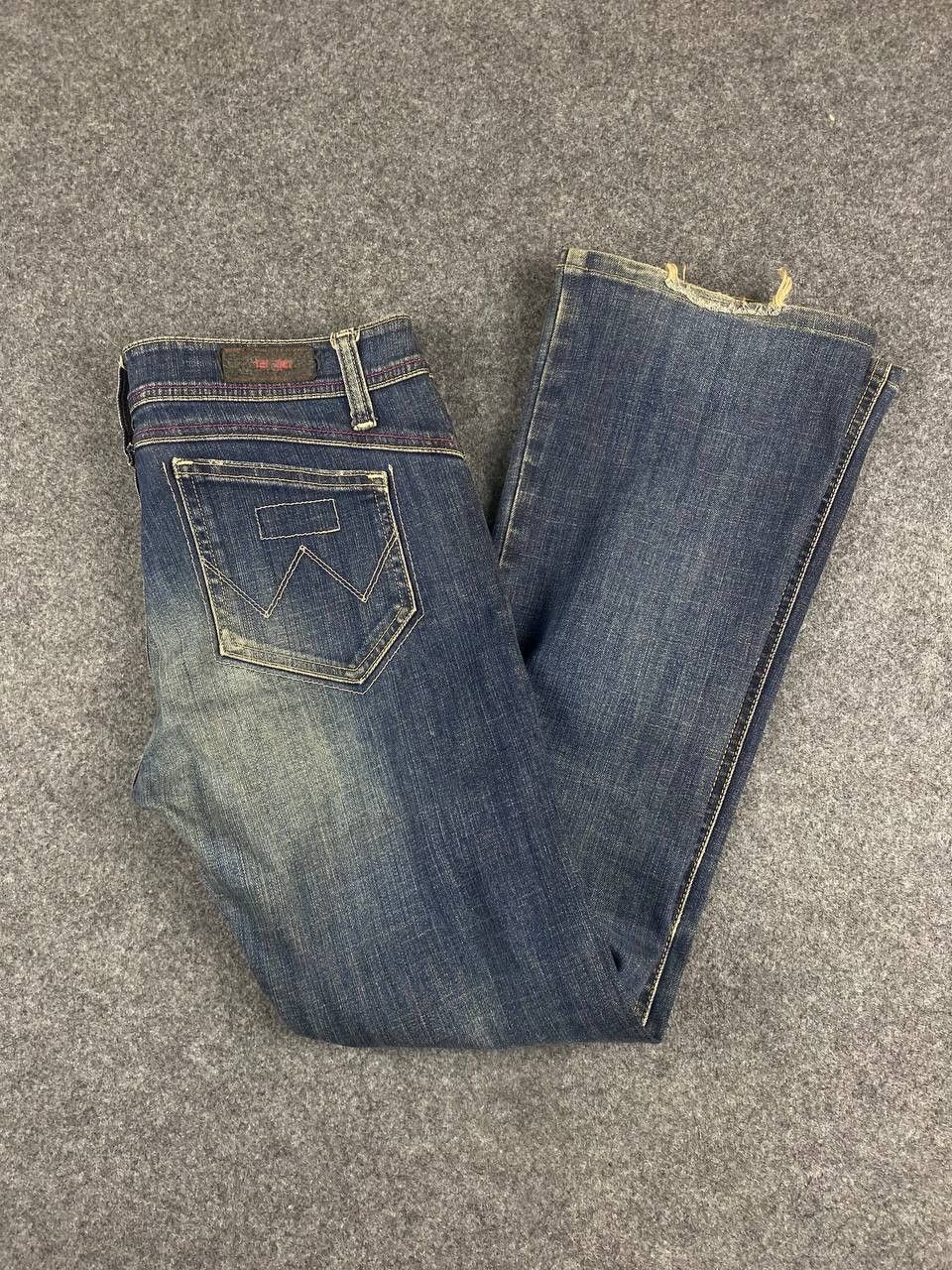 Wrangler wrangler bootcut flare denim nice design Size 32" / US 10 / IT 46 - 2 Thumbnail