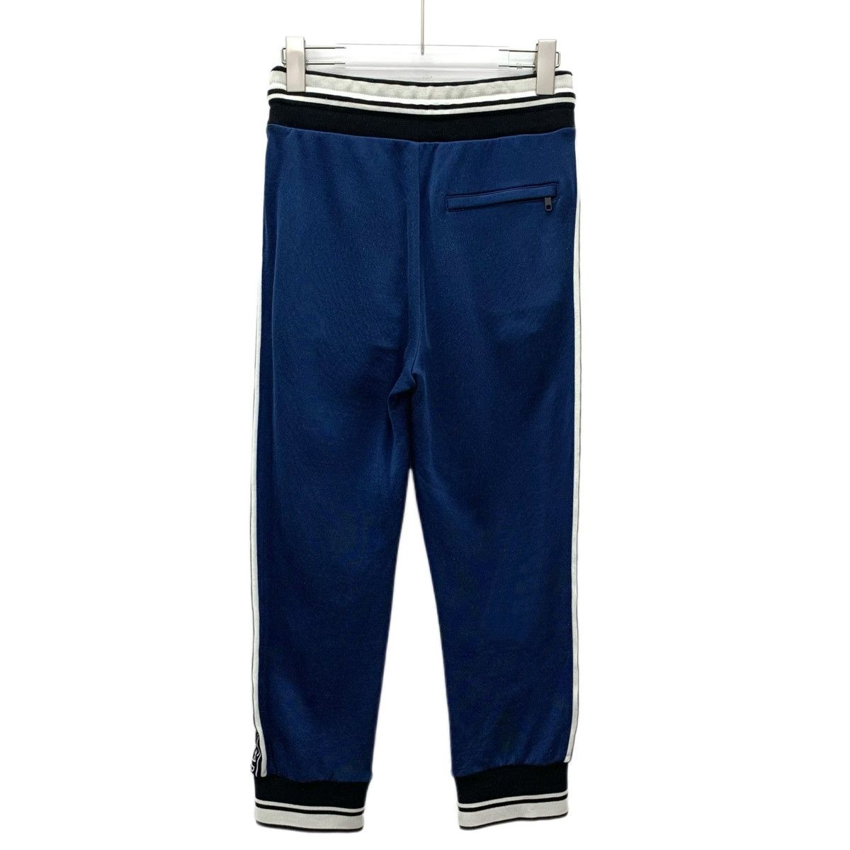 Dolce & Gabbana Dolce&Gabbana Dark Blue Side Logo Tape Casual Pants K26WX Size 30" / US 8 / IT 44 - 2 Thumbnail