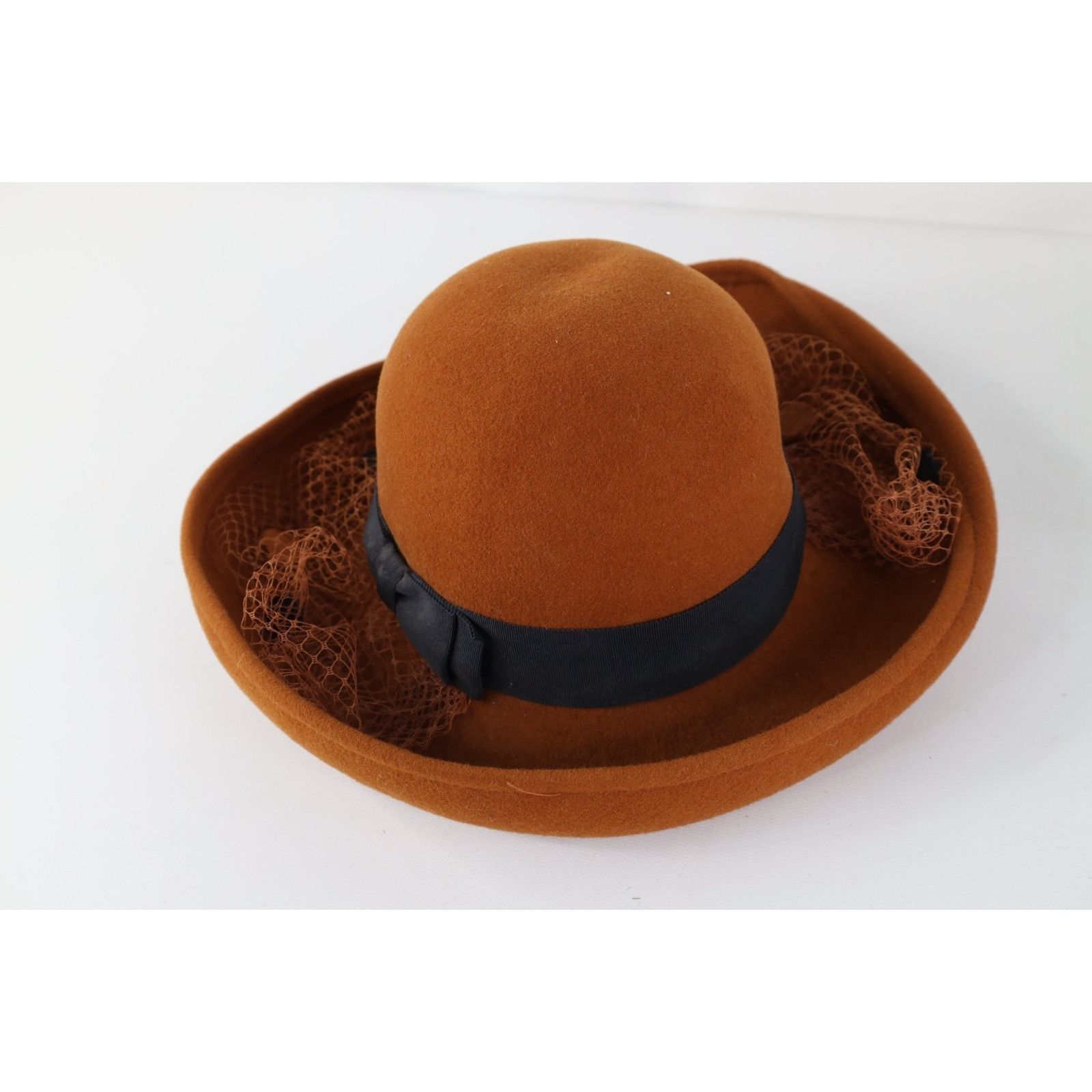 Vintage Vintage 60s Adolfo Mid Century Modern Birdcage Lace Hat Size ONE SIZE - 5 Thumbnail