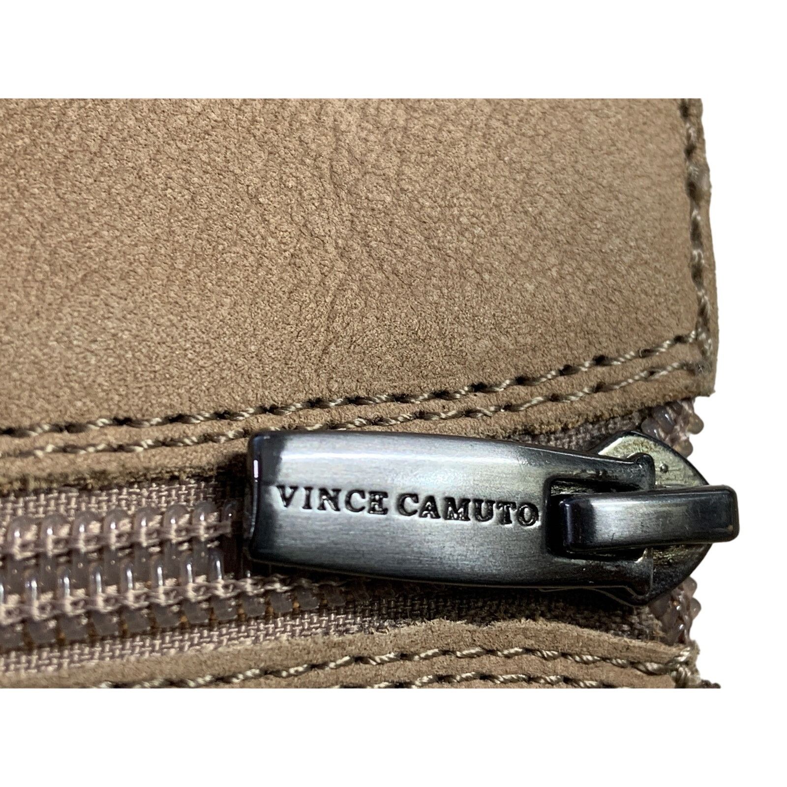 Vince Camuto Vince Camuto Womens Sz 10M Ankle Booties Tan Suede Leather Size US 10 / IT 40 - 10 Thumbnail