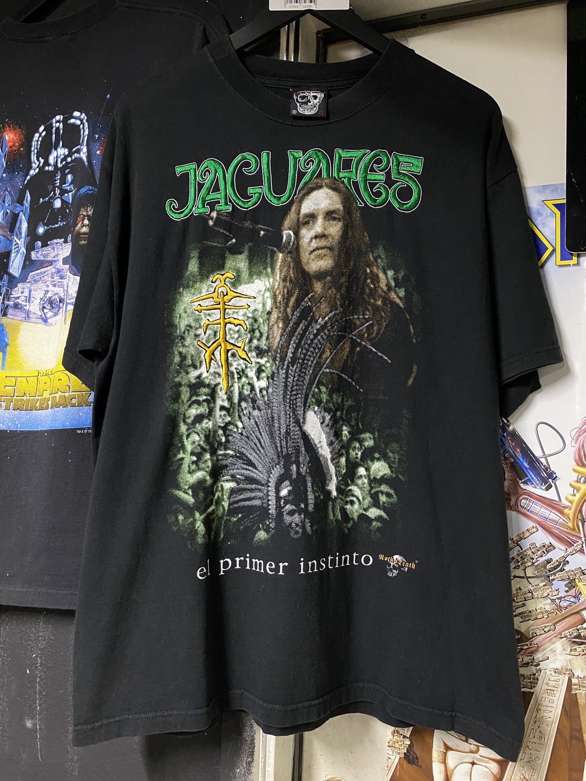 Band Tees × Vintage Vintage 00’ Jaguares Mexico Band Tee Shirt Large Size US L / EU 52-54 / 3 - 1 Thumbnail