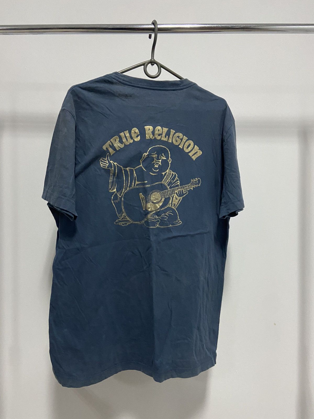 True Religion × Vintage True Religion T-shirt Vintage big Logo skate Y2K Size US L / EU 52-54 / 3 - 1 Thumbnail