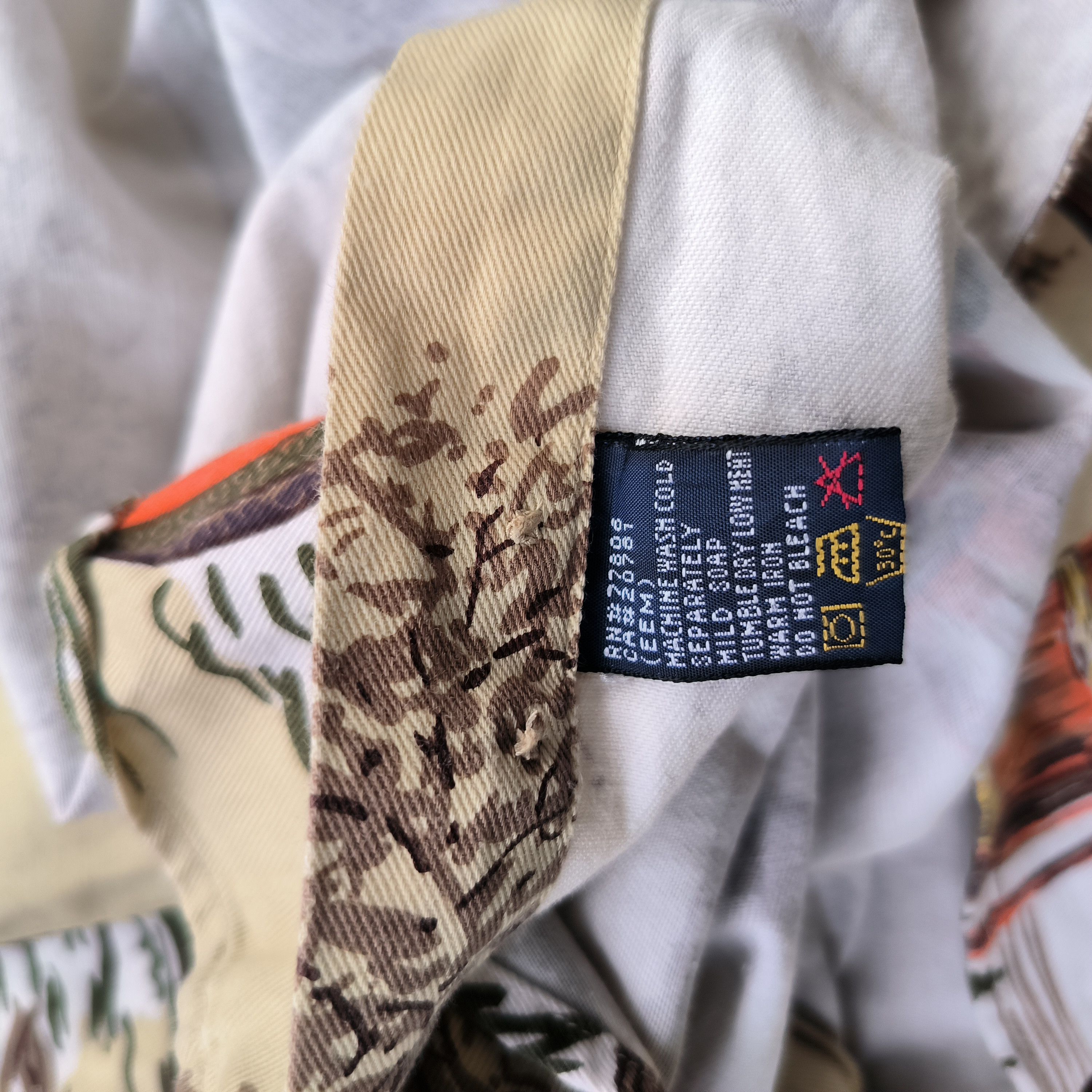 Tommy Hilfiger × Vintage Vintage Rare Tommy Hilfiger Hunting AOP LS Shirt Size US M / EU 48-50 / 2 - 5 Thumbnail