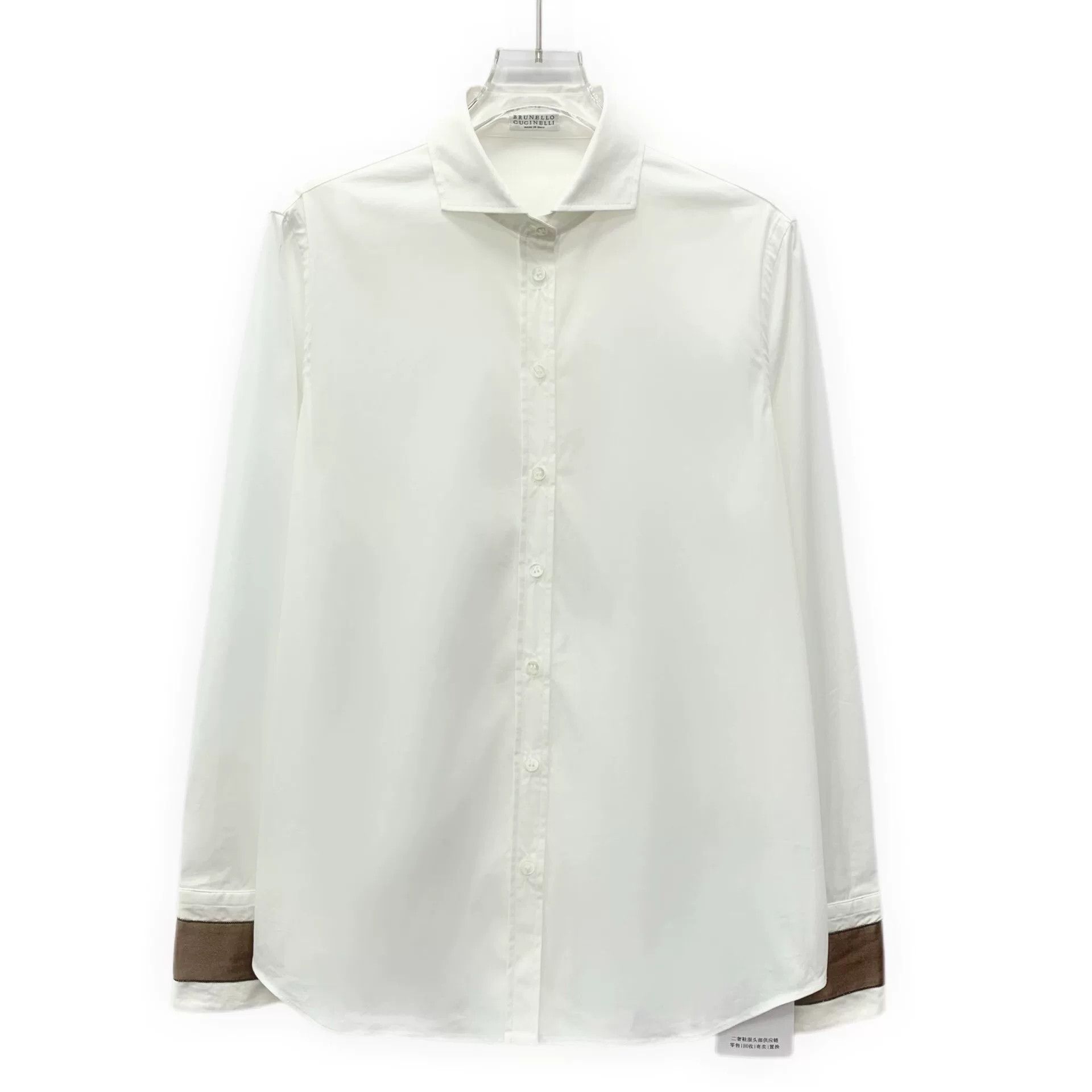 Gucci Gucci Cotton White Button Up M Women Size M / US 6-8 / IT 42-44 - 1 Thumbnail