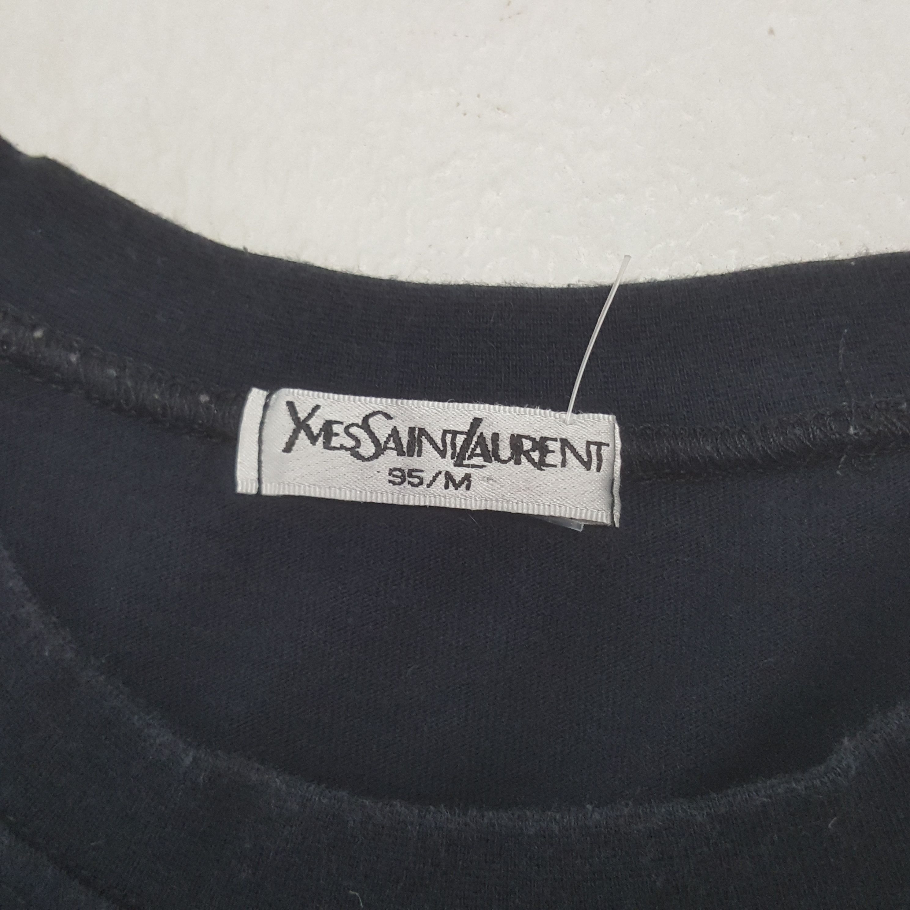 Yves Saint Laurent Vintage Yves Saint Laurent Designer Brand Tshirt RR21 Size US M / EU 48-50 / 2 - 5 Thumbnail