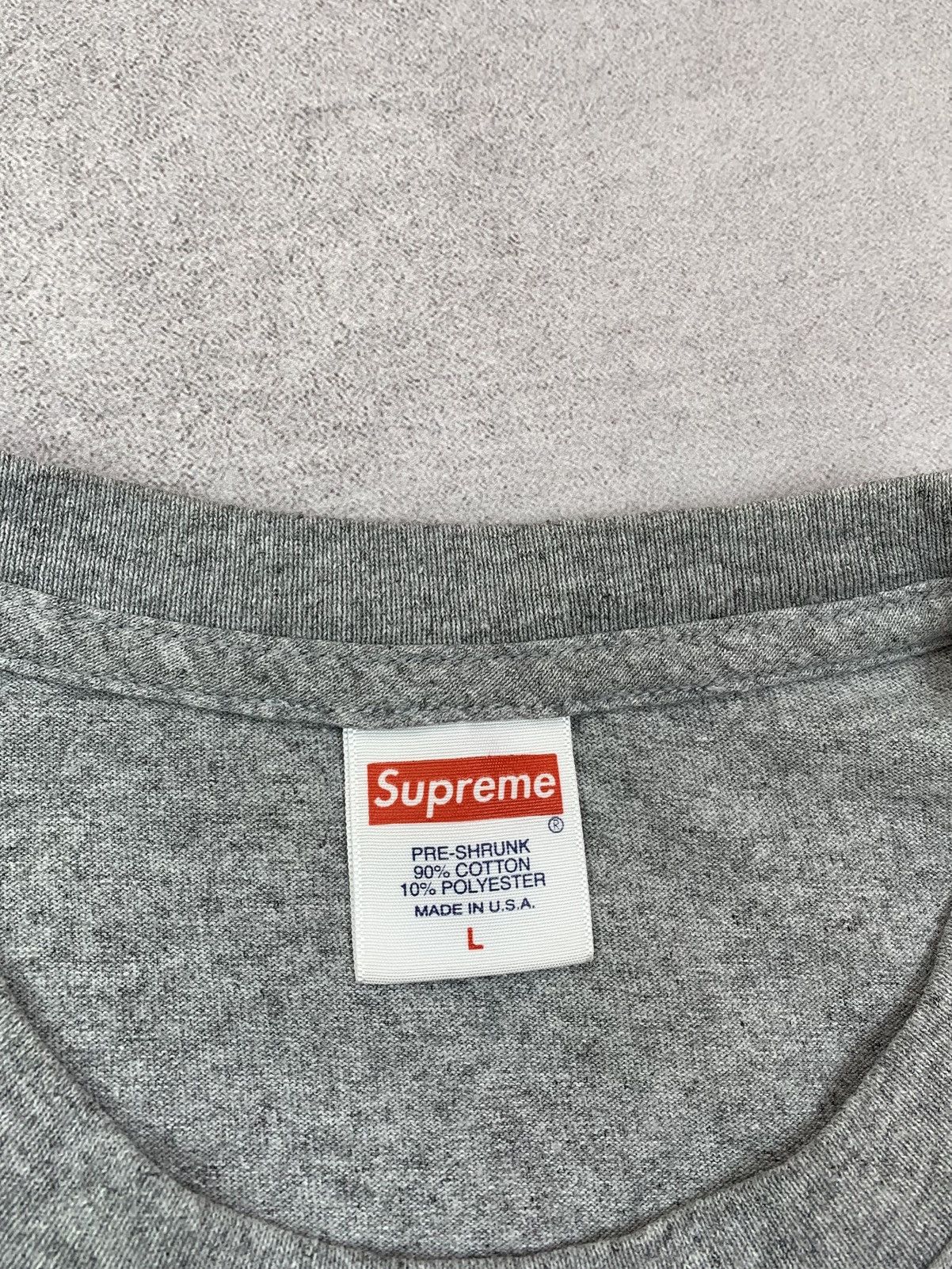 Supreme Supreme Cat In The Hat Grey T-Shirt Men’s Size L Size US L / EU 52-54 / 3 - 5 Thumbnail