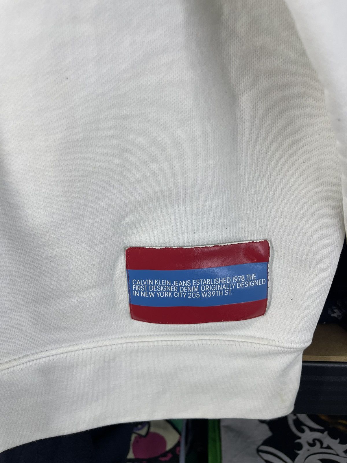 Calvin Klein 205W39NYC Vintage Calvin Klein Sweatshirt Size US M / EU 48-50 / 2 - 7 Thumbnail