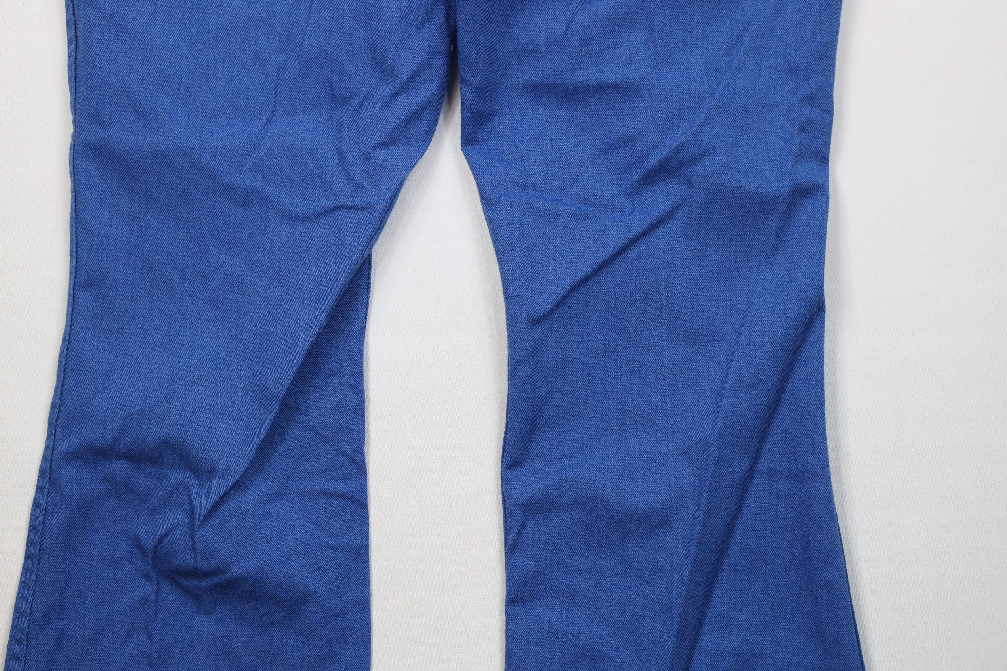 Dickies Vintage 60s 70s Dickies Bell Bottoms Denim Jeans Blue USA Size US 40 / EU 56 - 13 Thumbnail
