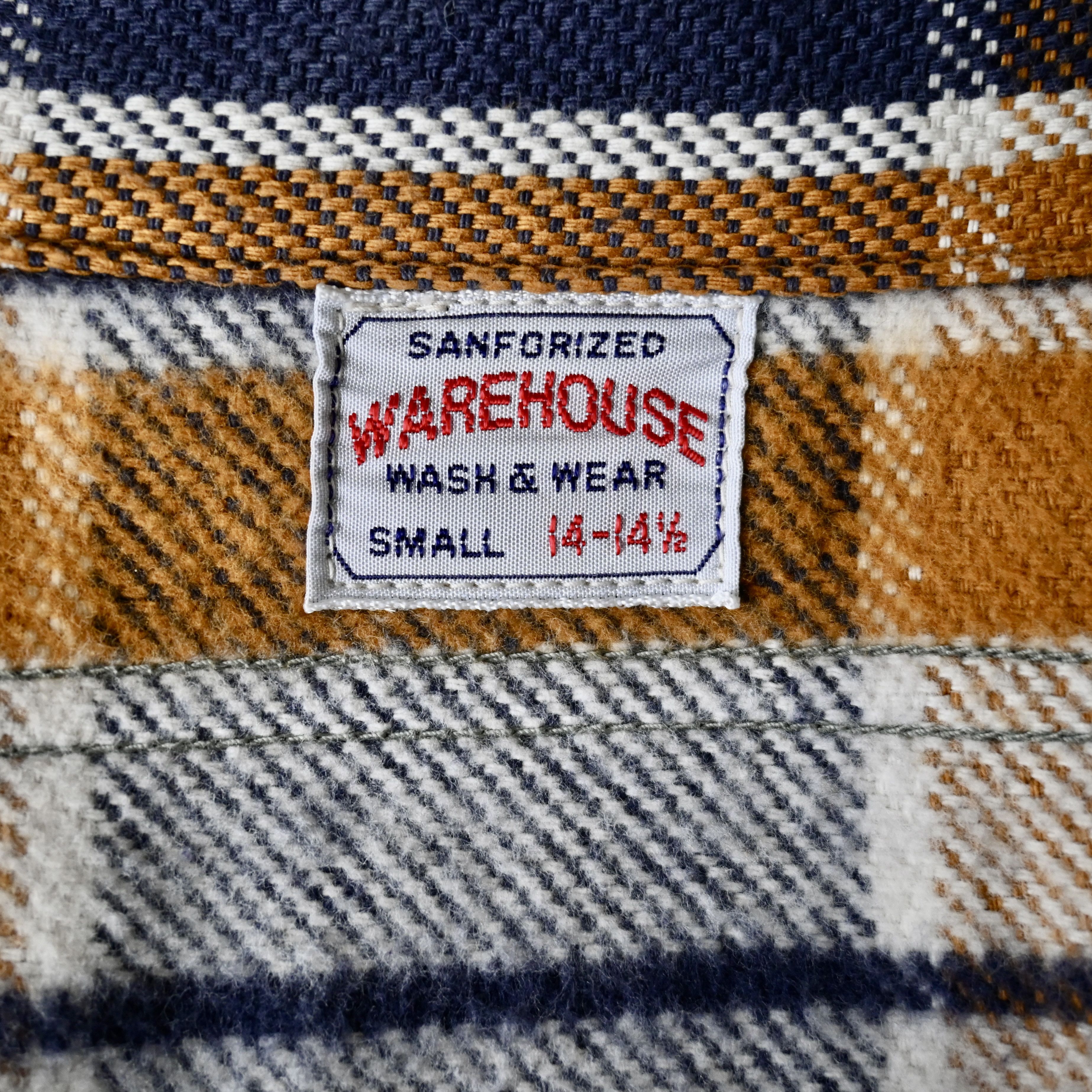Warehouse WAREHOUSE heavy flannel shirt made in Japan, Small 14-14 1/2 Size US S / EU 44-46 / 1 - 15 Thumbnail