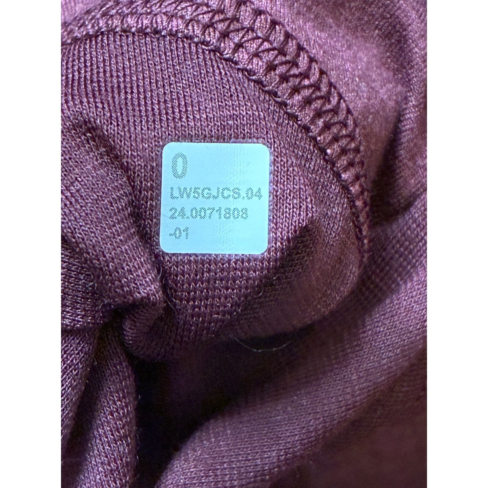 Lululemon Lululemon Soft Sueded HR 25" Garnet Size 0 Size 25" / US 0 / IT 36 - 7 Thumbnail